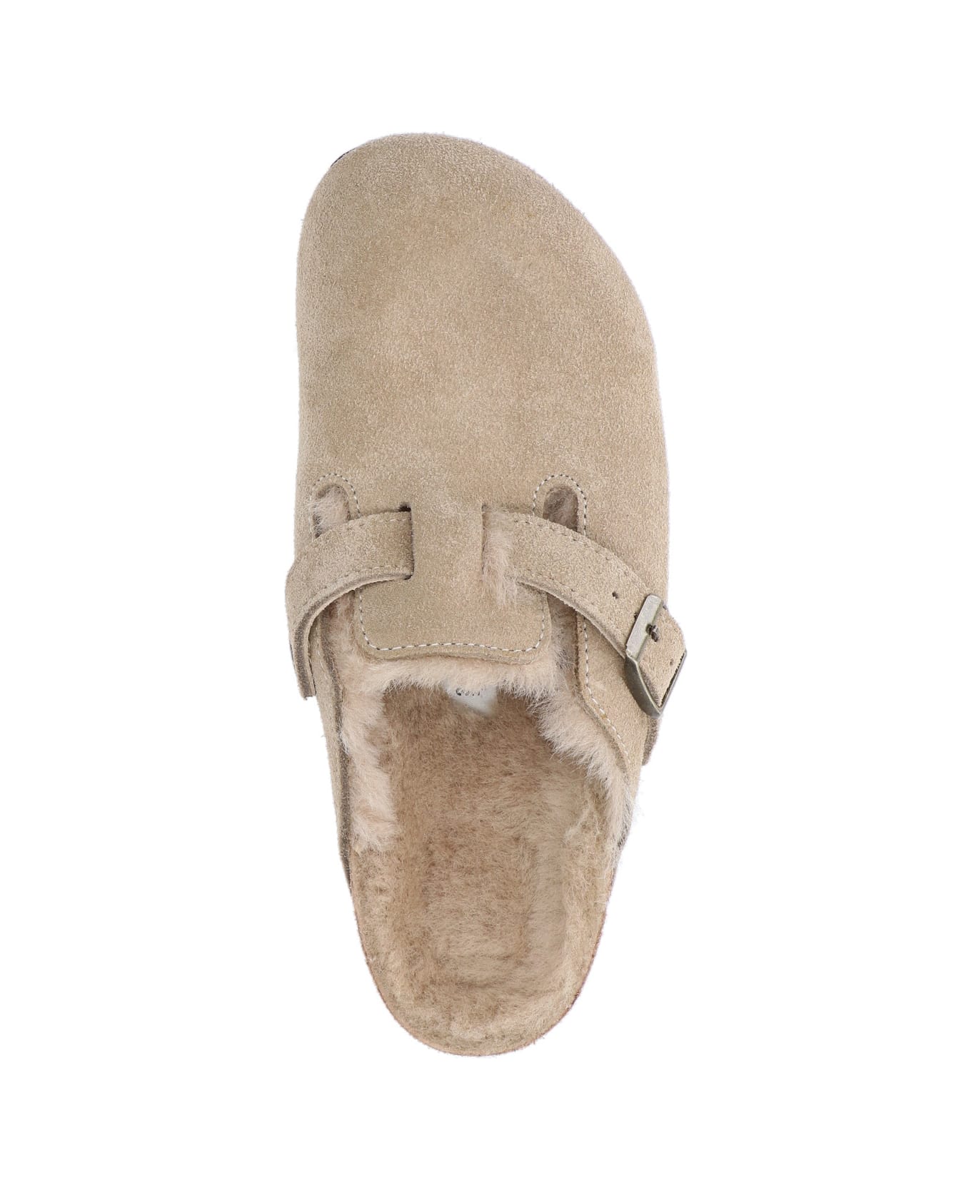 Birkenstock Mules "boston" - Taupe