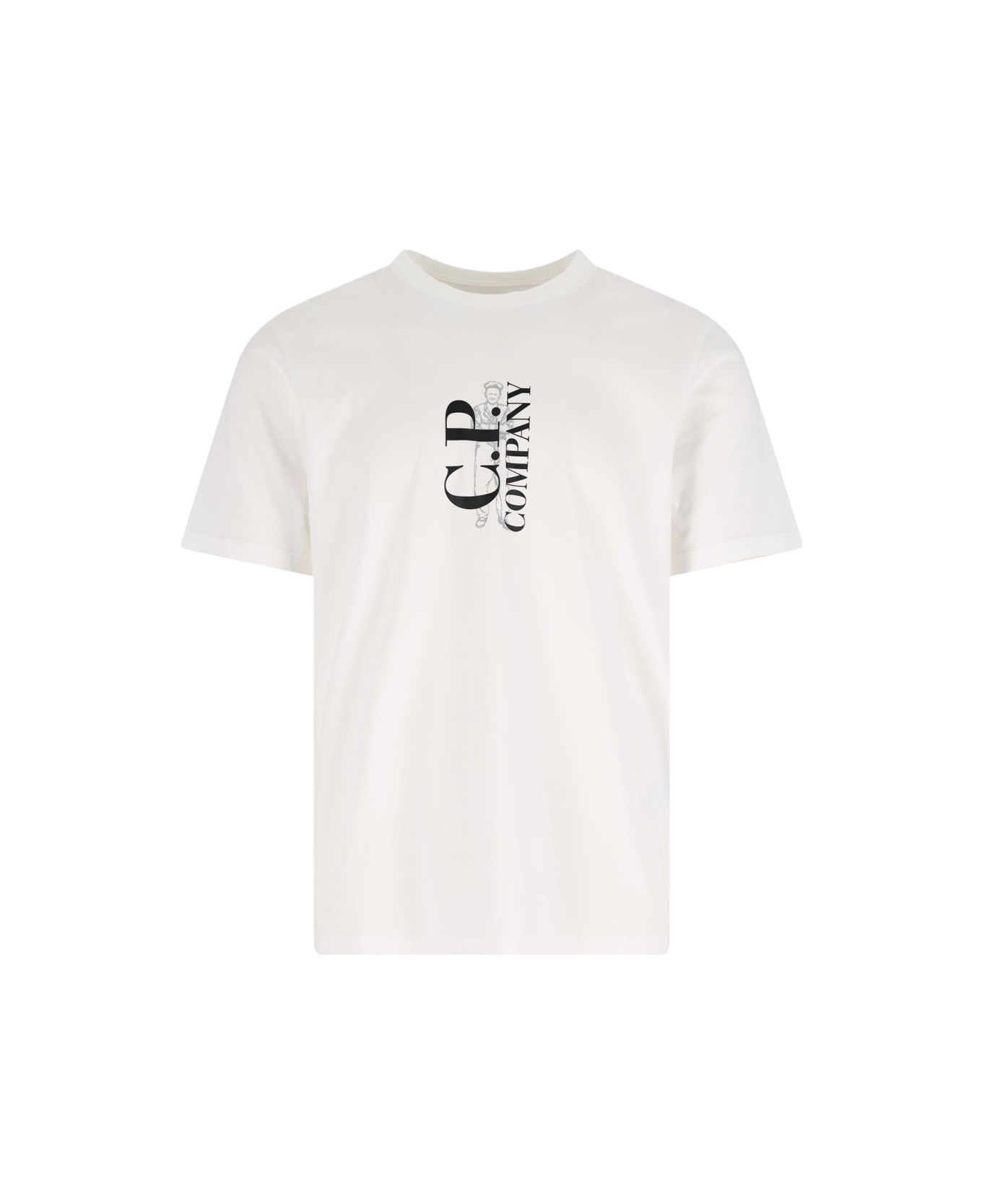 C.P. Company Logo T-shirt - White