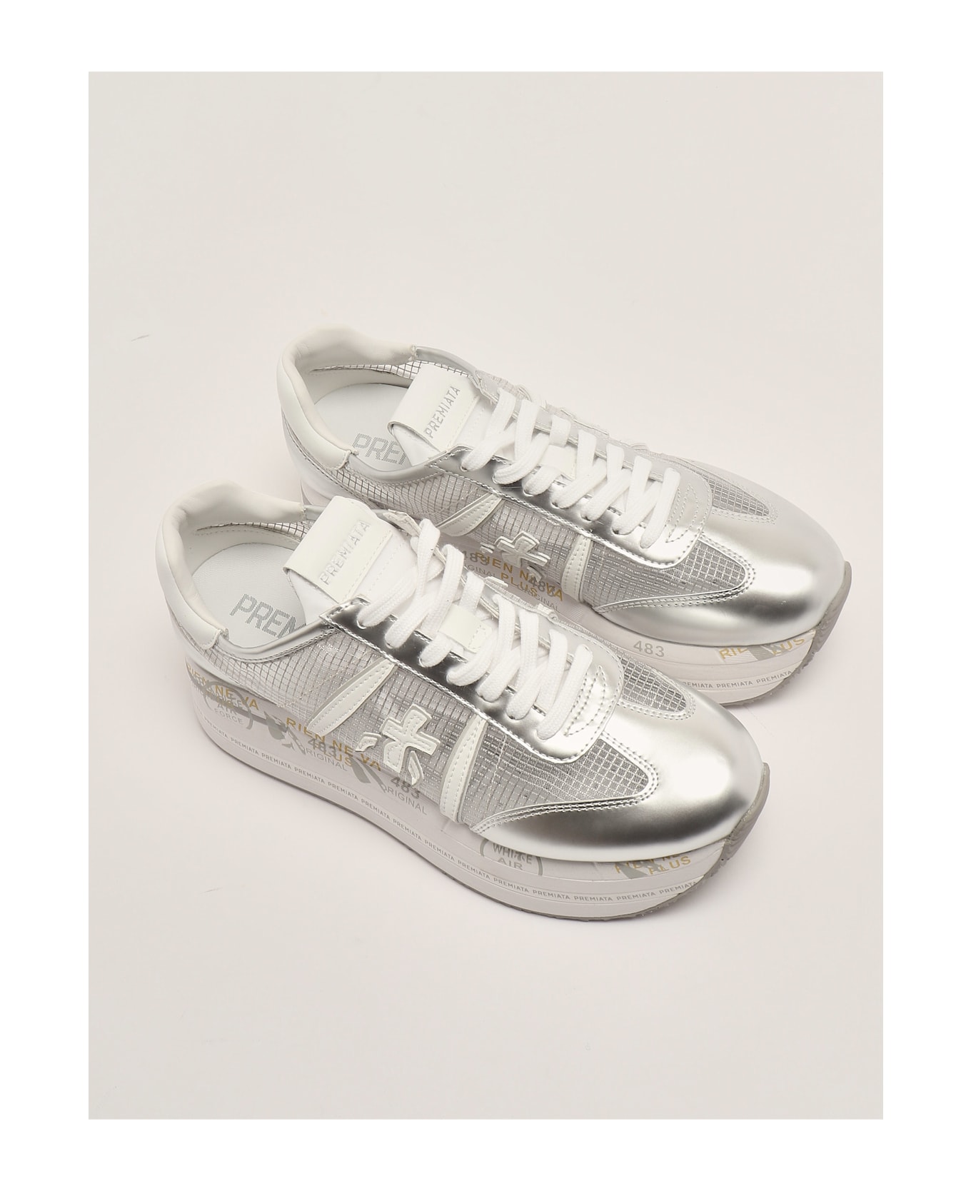 Premiata Beth Sneaker - SILVER