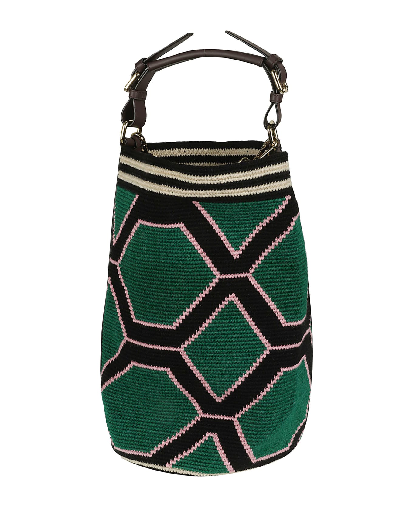 Colville Knitted Bucket Bag - Multicolor