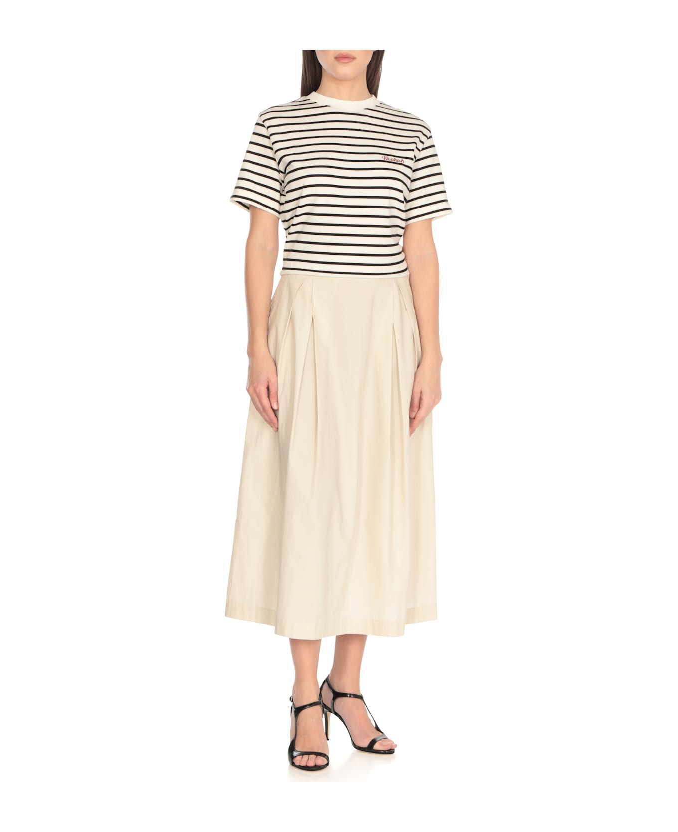 The Seller Leather Sandals - Black