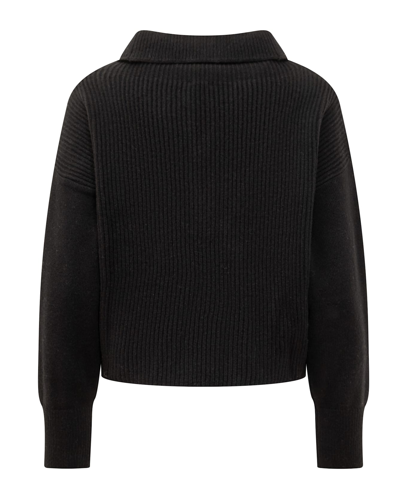 Pinko Caveau Sweater - NERO LIMOUSINE