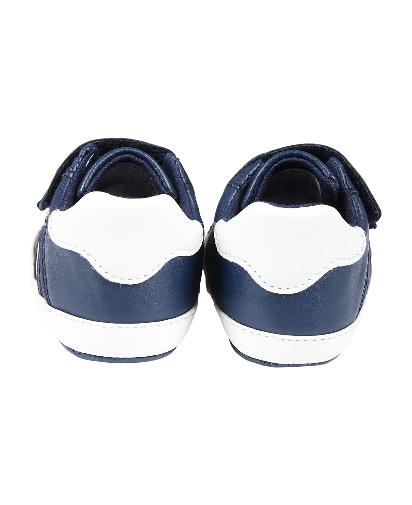 Tommy Hilfiger Blue Sneakers For Baby Boy With Logo - Blue