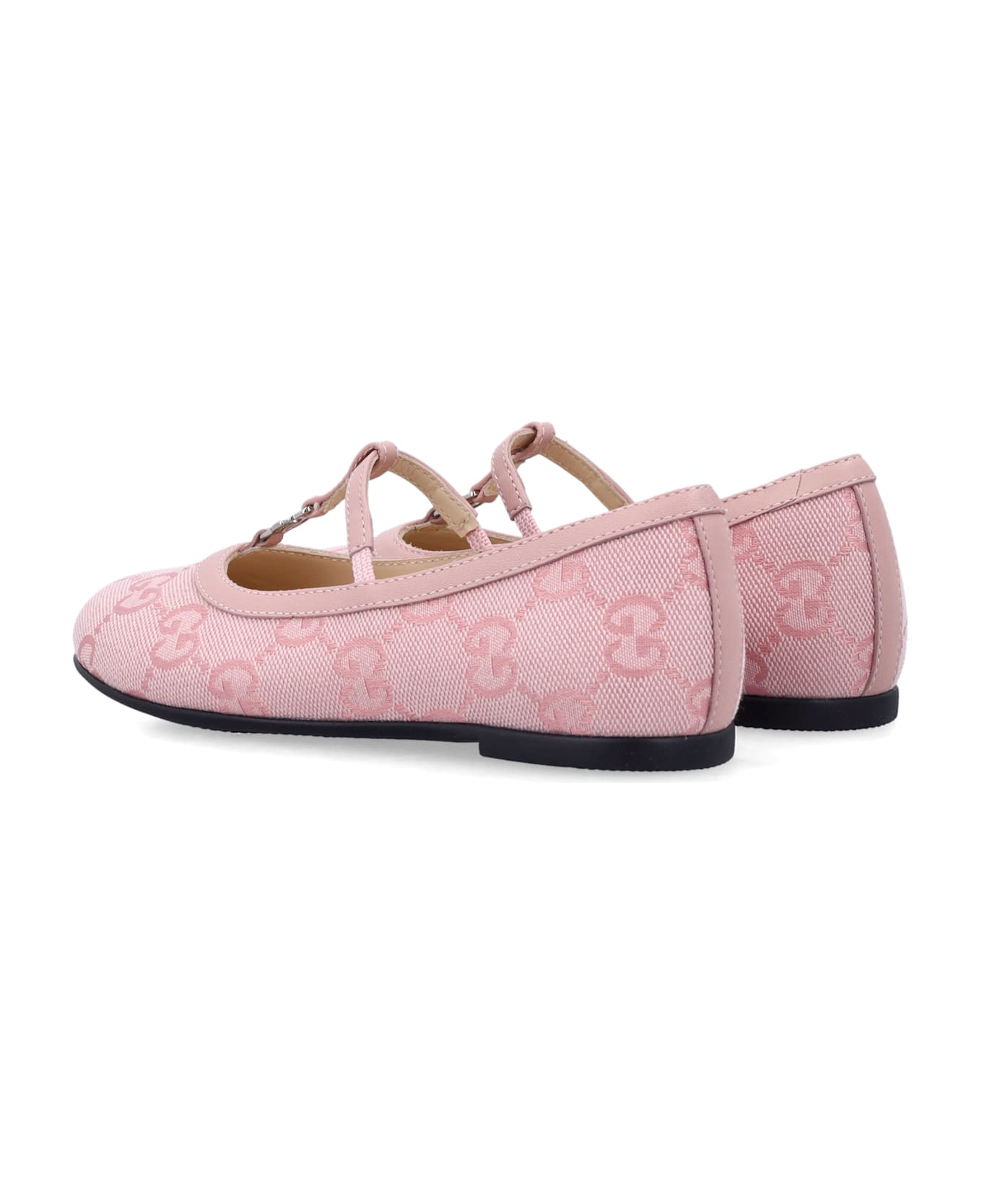 Gucci Kid - Double Ballet Flat - PINK