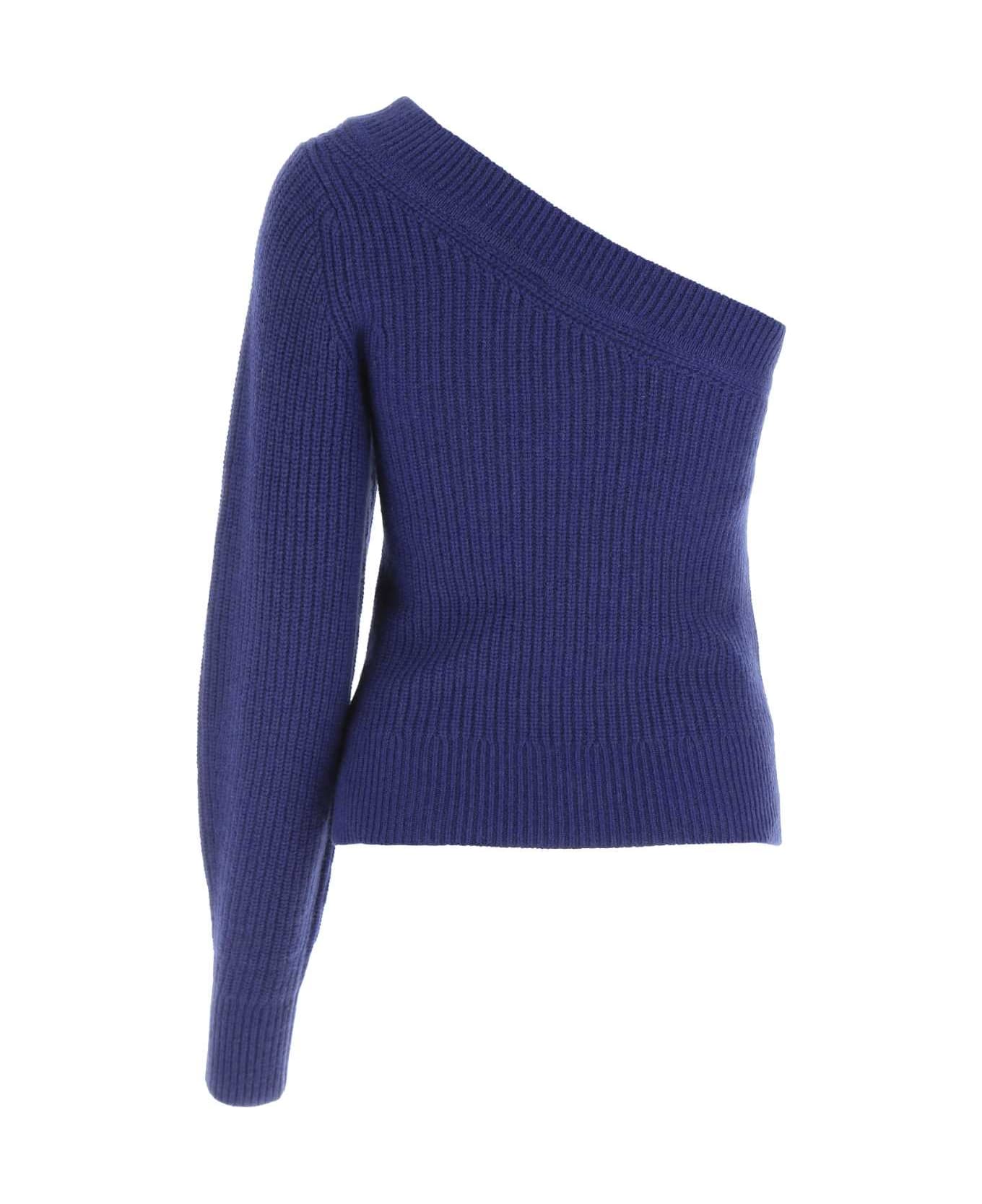 Isabel Marant Blue Wool Blend Bowen Sweater - Blue ニットウェア