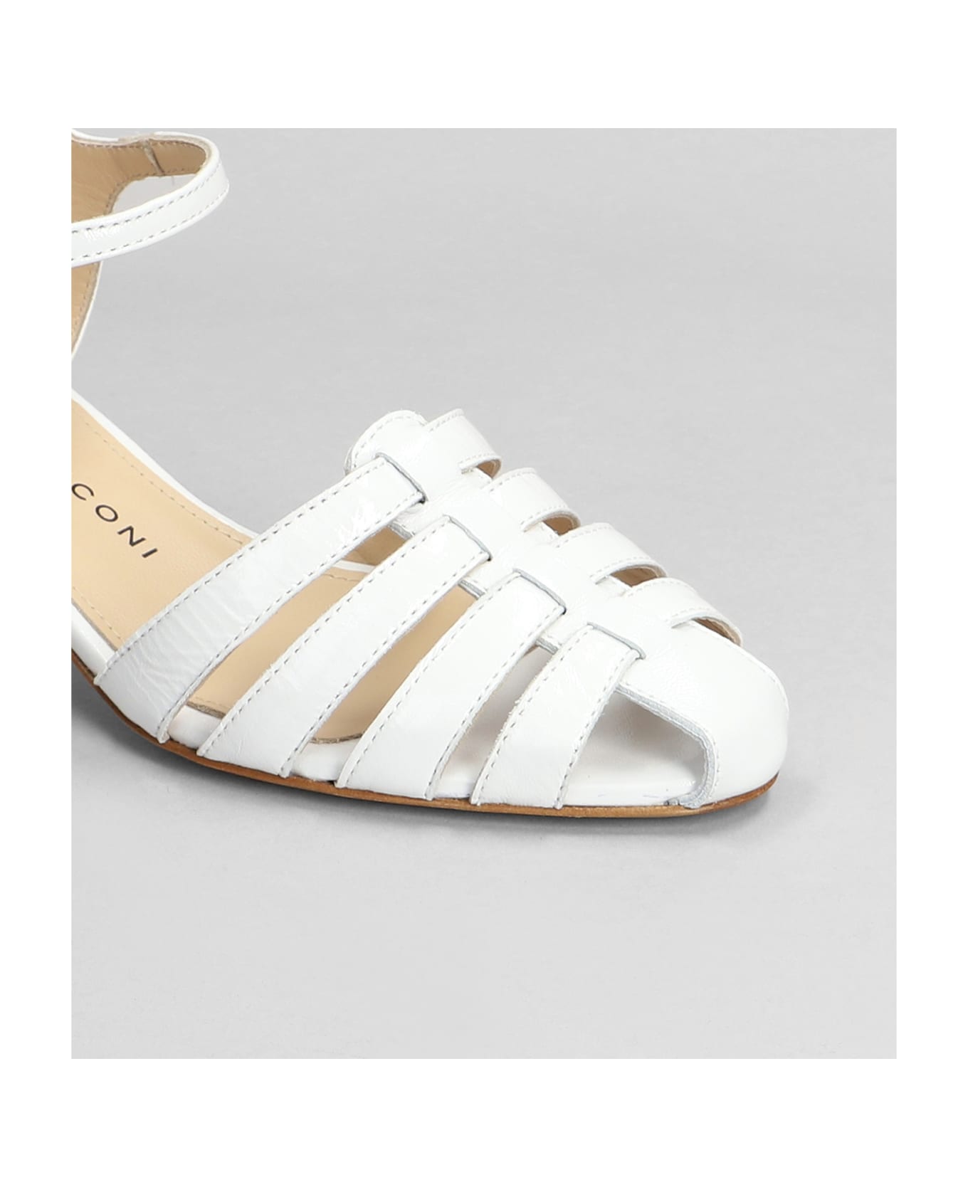 Fabio Rusconi Sandals In White Leather - white サンダル