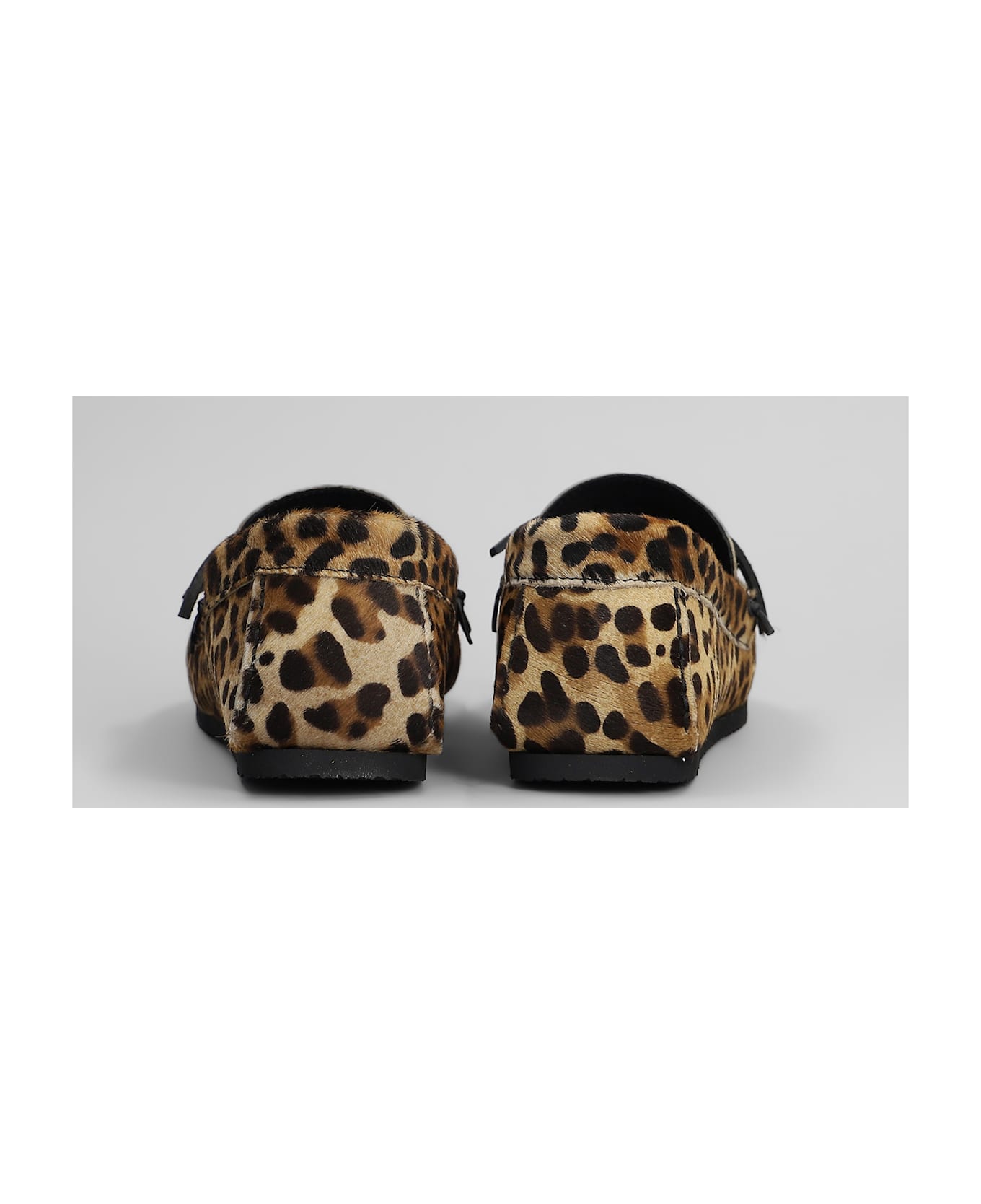 Isabel Marant Fitza Loafers In Animalier Pony Skin - Animalier