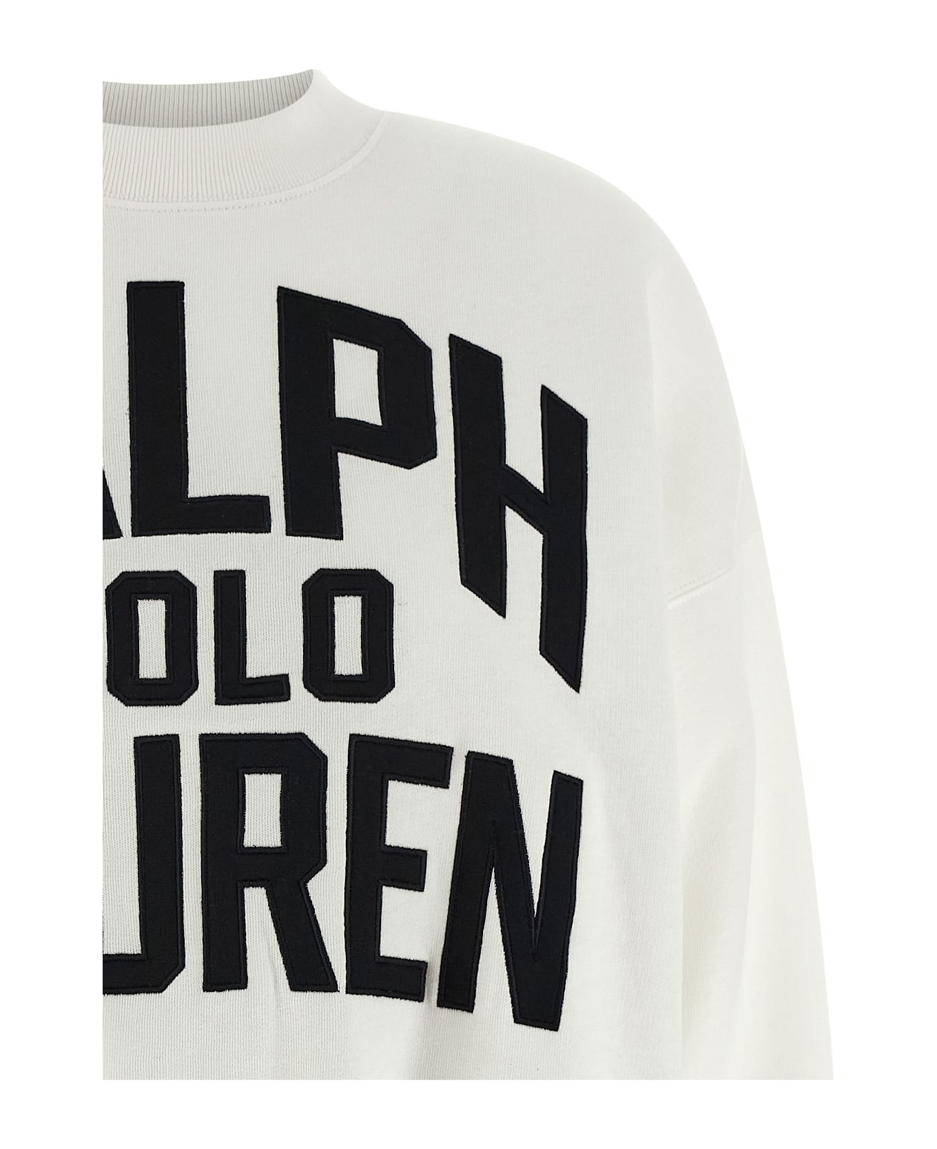Ralph Lauren Logo Embroidery Sweatshirt - white