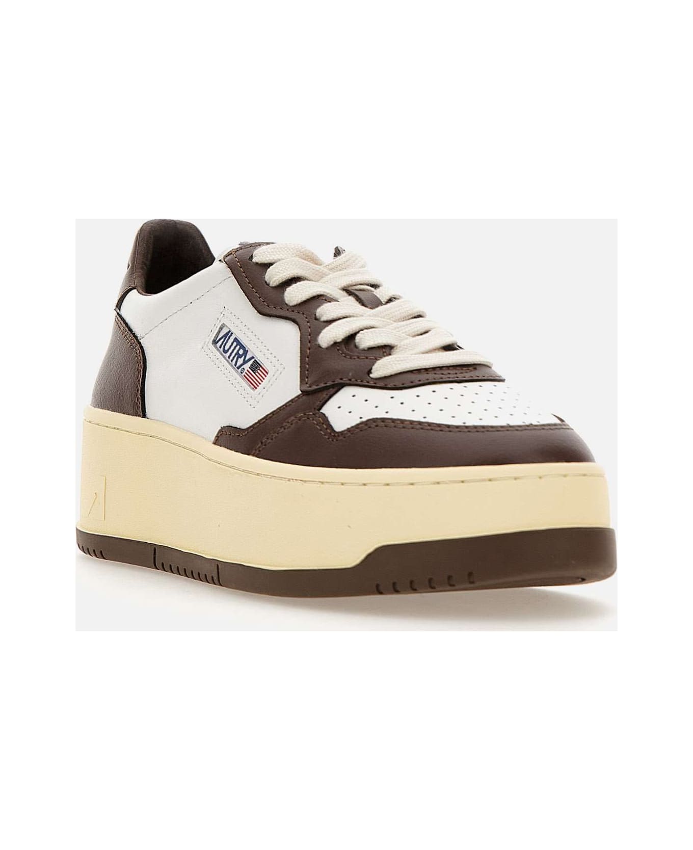 Autry Platform Low Sneakers - White