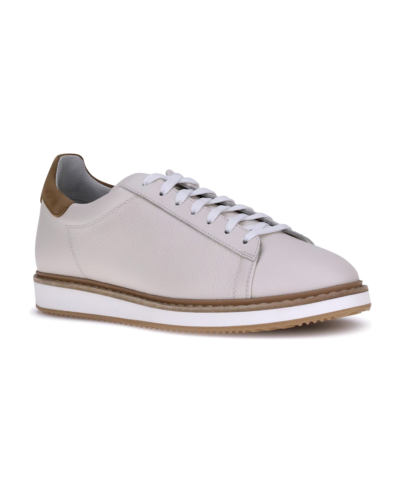 Brunello Cucinelli Leather Sneakers