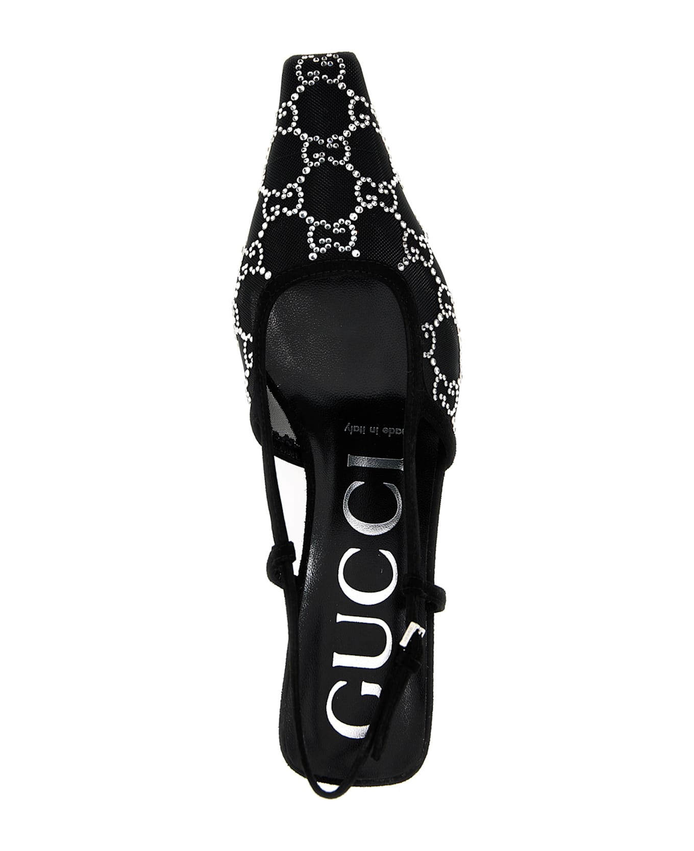 Gucci 
gg
 Slingbacks - Black