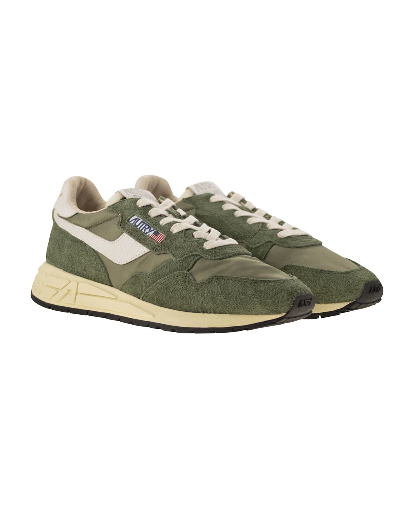 Autry Reelwind Low-top Sneakers - Green