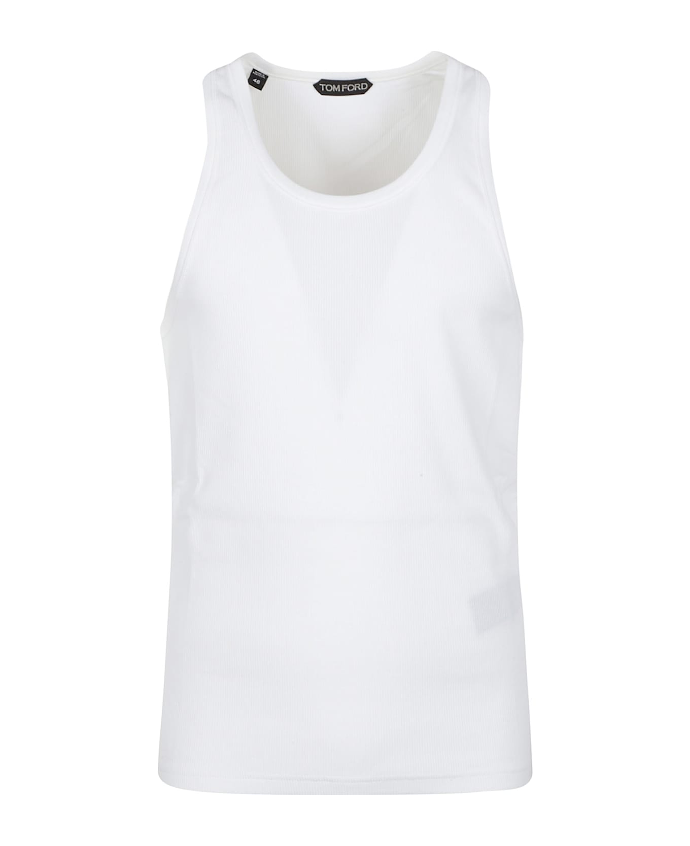 Tom Ford Soft Cotton Blend Vest - White