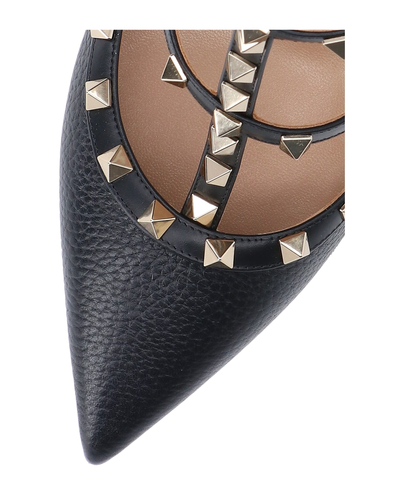 Valentino Garavani 
rockstud 100
 Slingback Pumps - Black  