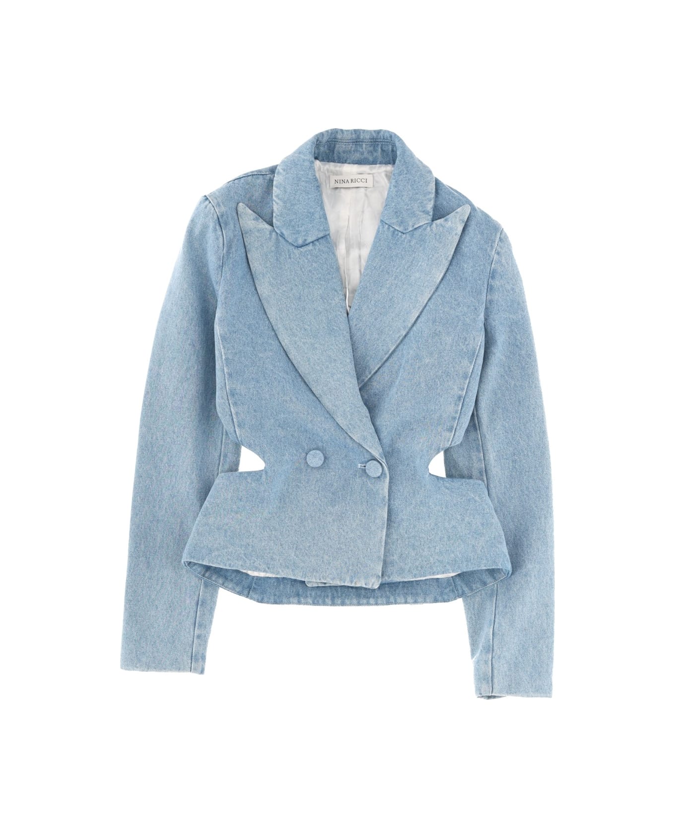 Nina Ricci Jacket With Cut-out - BLUE