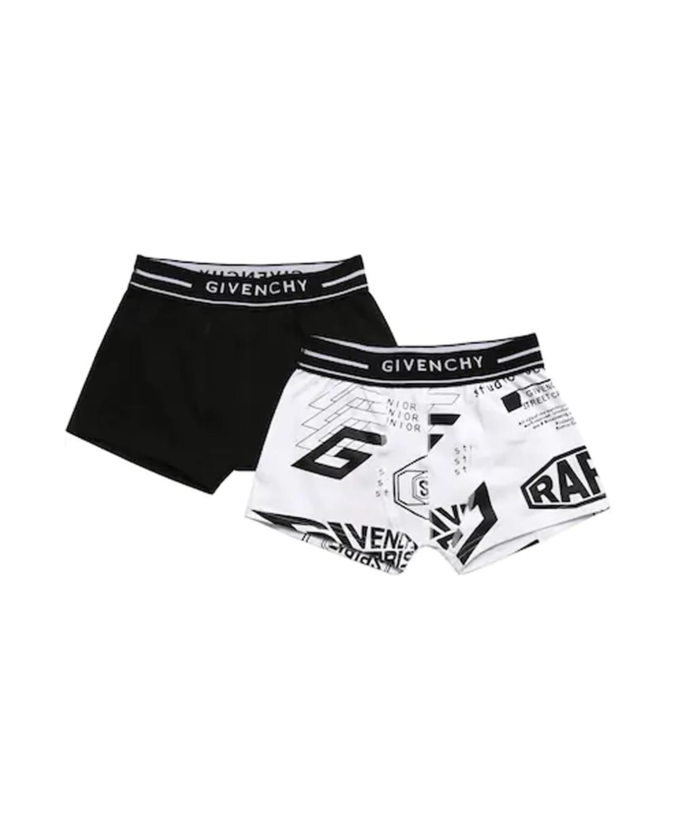 Givenchy Set Of Two Cotton Boxer Briefs - Multicolor