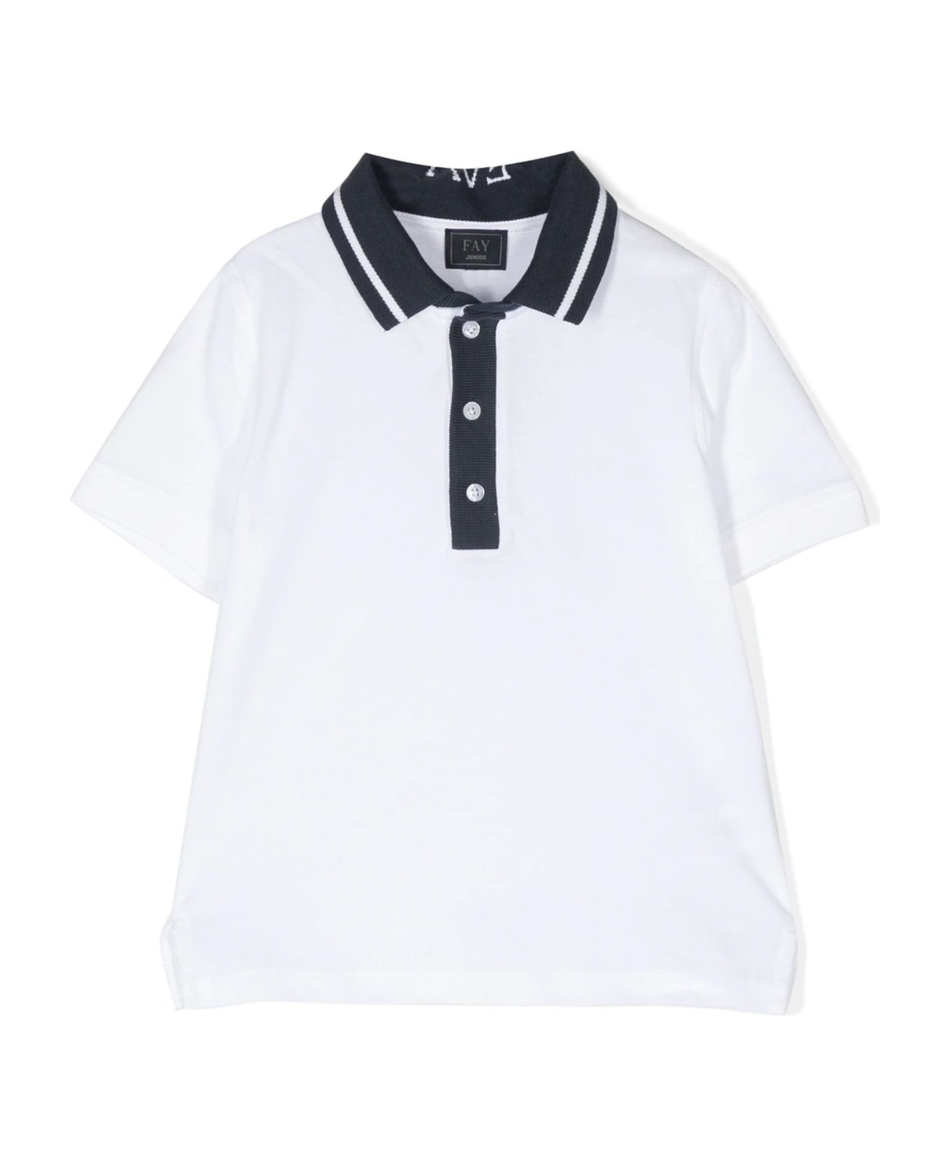 Fay T-shirts And Polos White - White