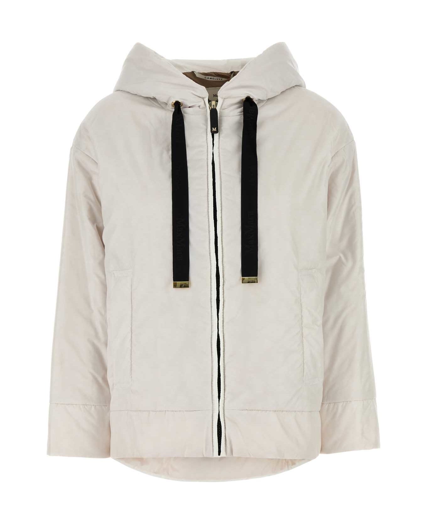 Max Mara The Cube Chalk Polyester Daria Padded Jacket - BIANCO
