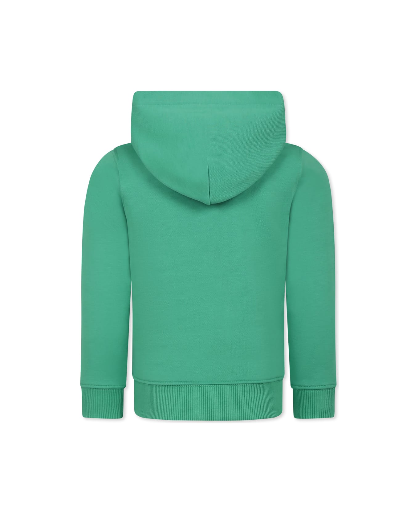 Calvin Klein Green Sweatshirt For Kids With Logo - Green