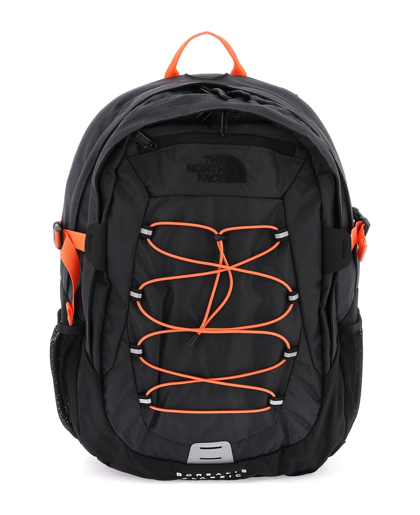The North Face Borealis Classic Backpack - ASPHALT GREY RETRO ORANGE (Black)