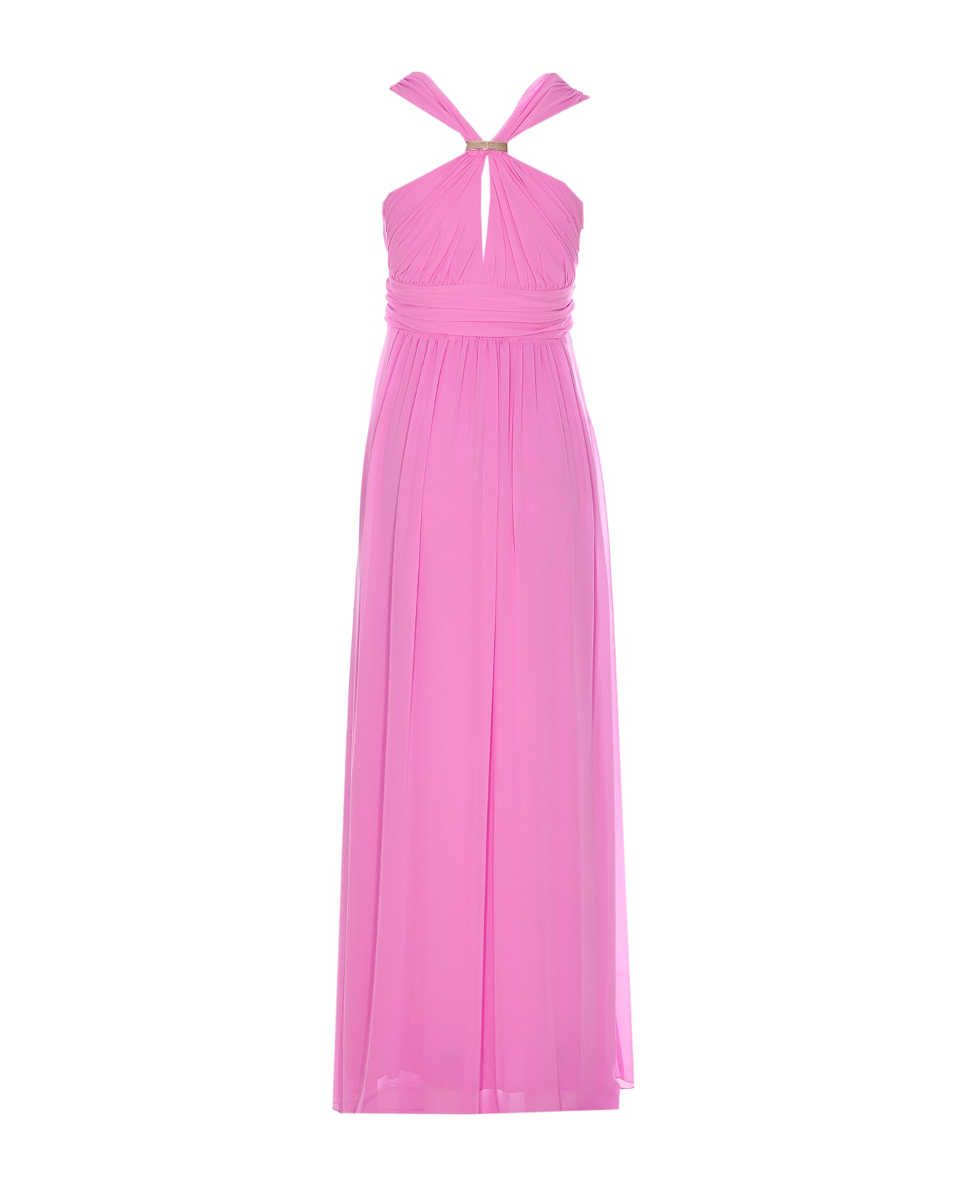 Liu-Jo Long Dress - Fuchsia