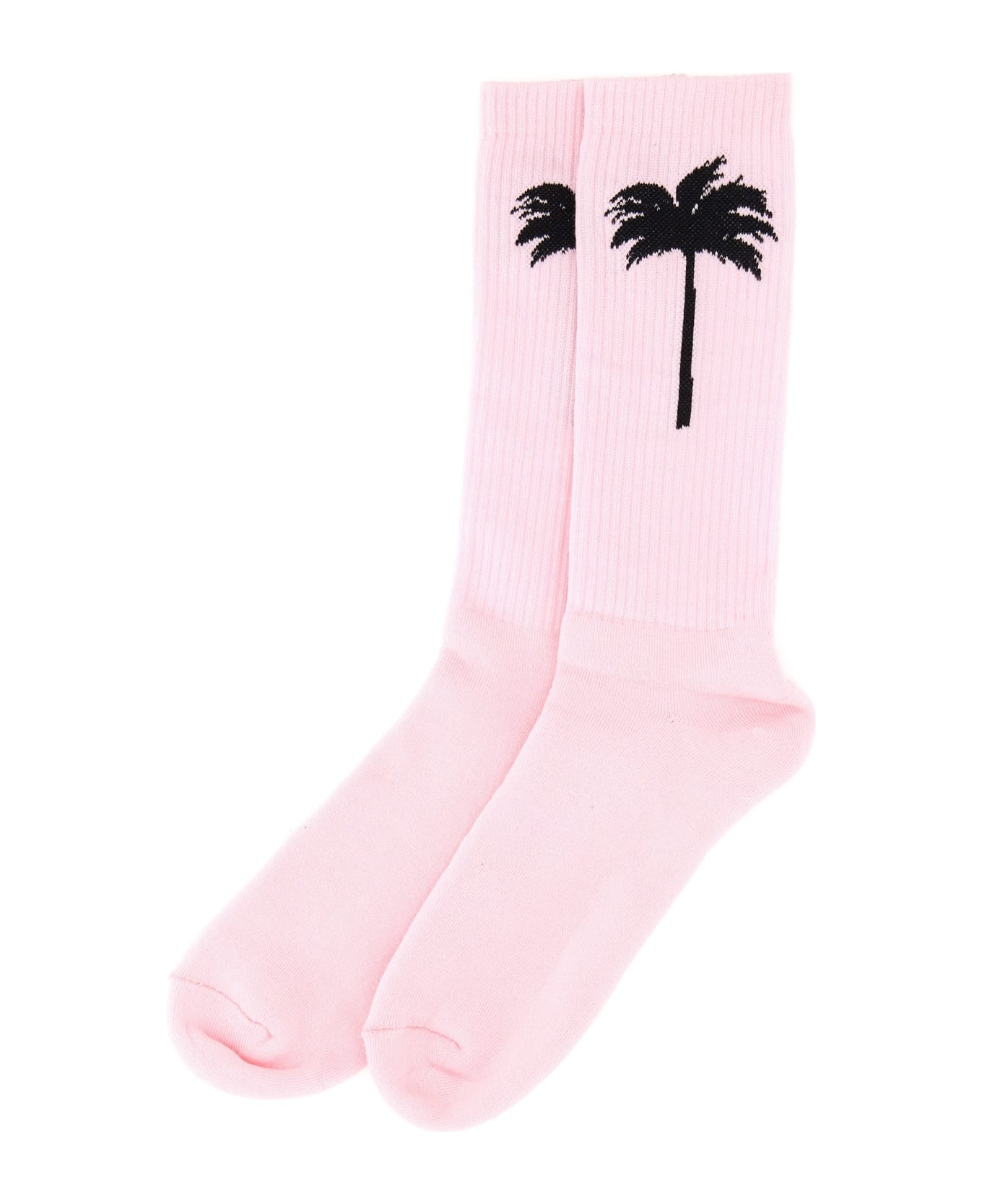 Palm Angels Sock With Logo Embroidery - ROSA