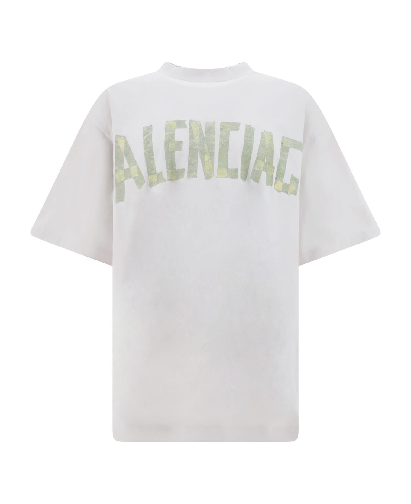 Balenciaga Cotton Crew-neck T-shirt - White