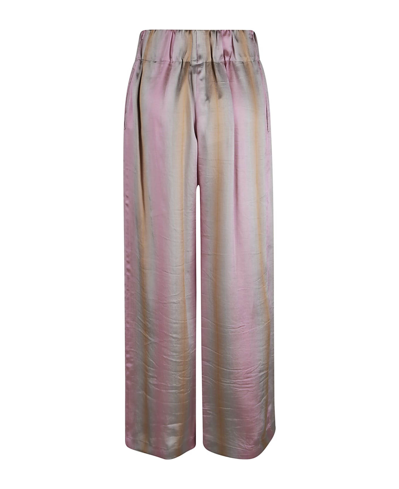 Aspesi High Straight Waist Trousers - Multicolor