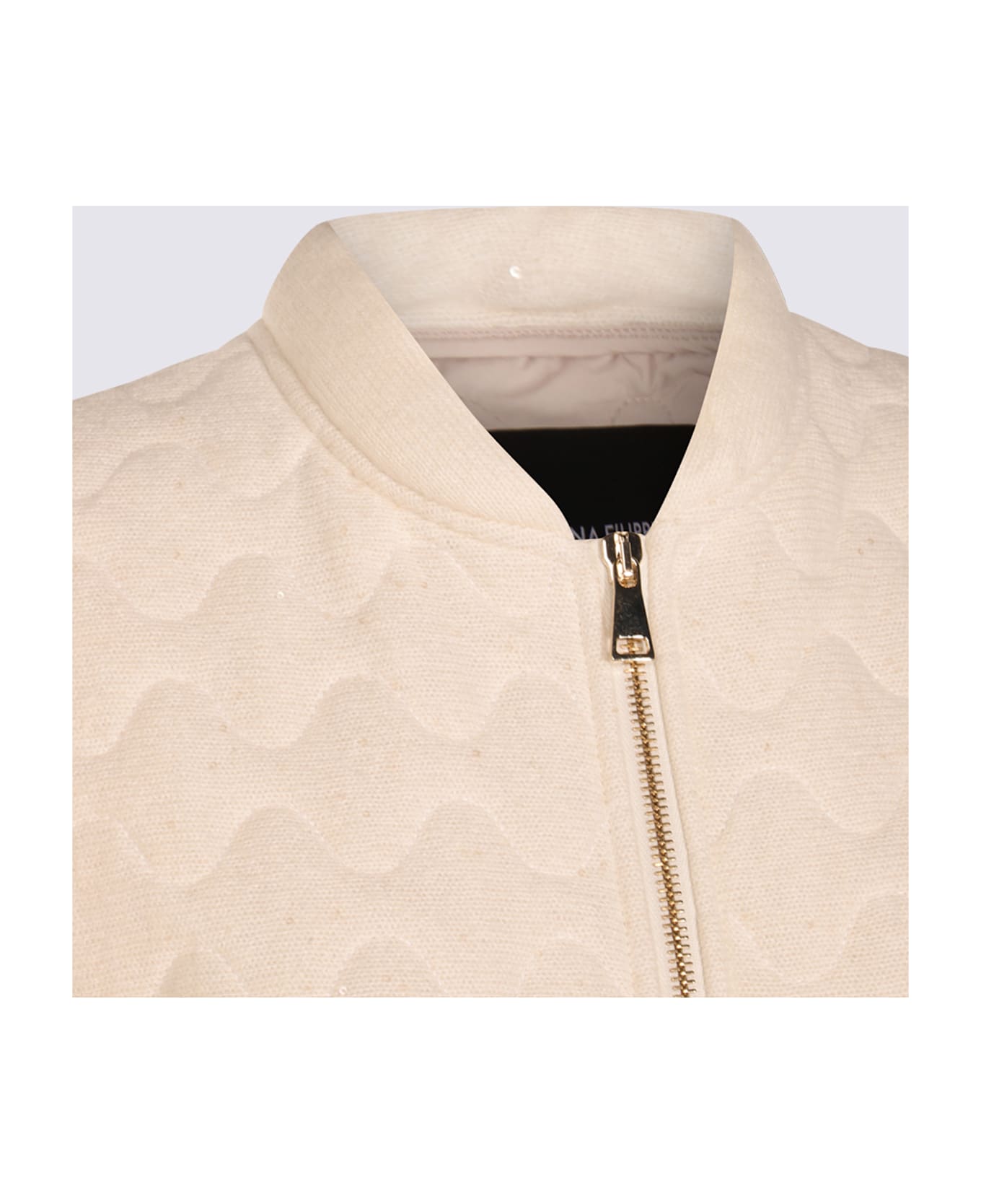 Fabiana Filippi White Down Jacket - White