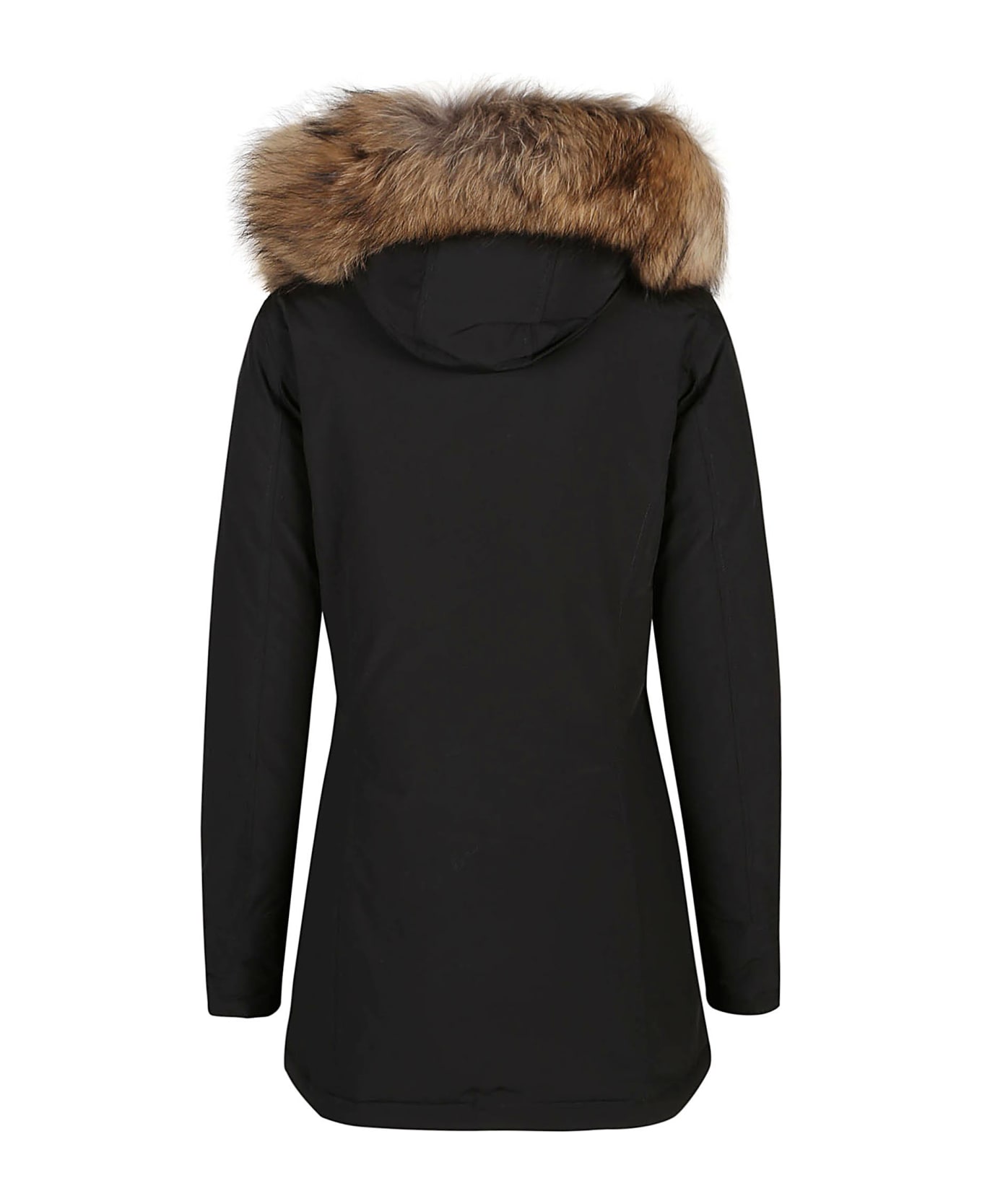 Woolrich Luxury Arctic Raccoon Parka - Black コート