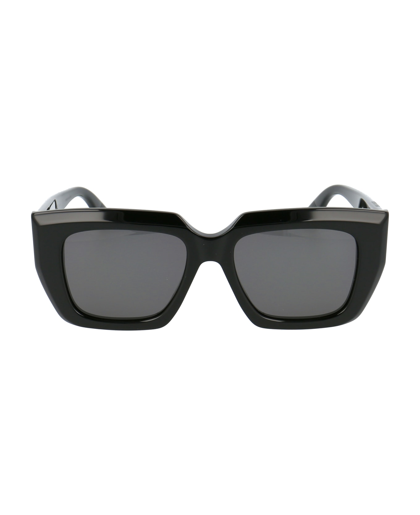Bottega Veneta Eyewear Bv1030s Sunglasses - 001 BLACK BLACK GREY サングラス