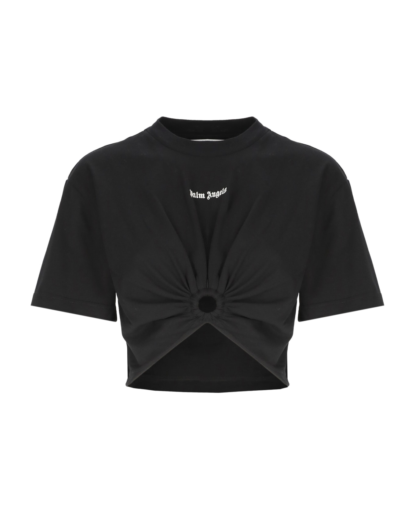 Palm Angels Classic Logo Ring T-shirt - Black Tシャツ