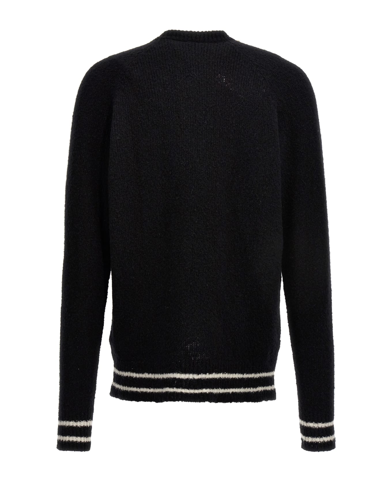 Balmain Buttoned Knit Sweater - BLACK ニットウェア