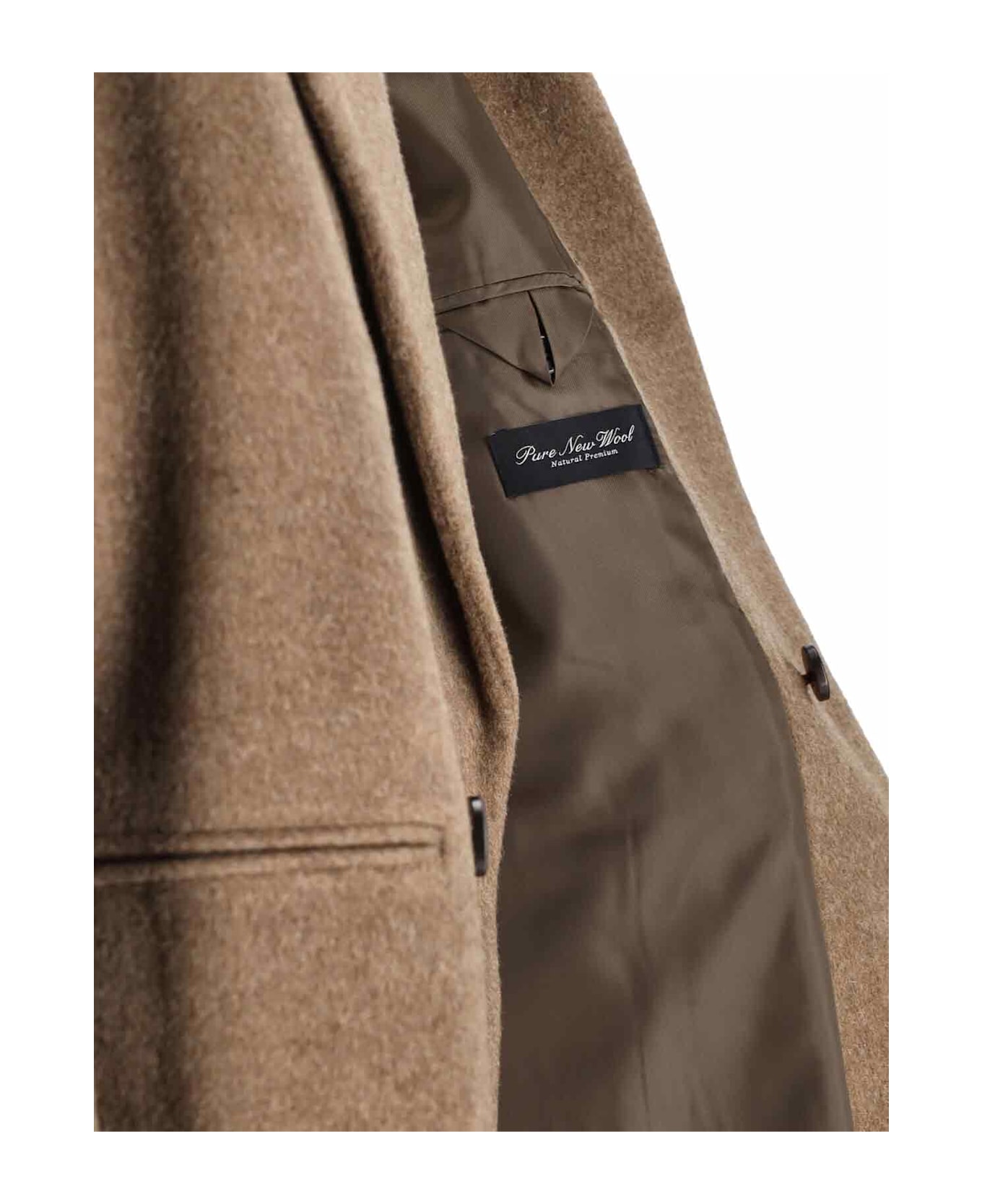 Dunst Single-breasted Coat - Green