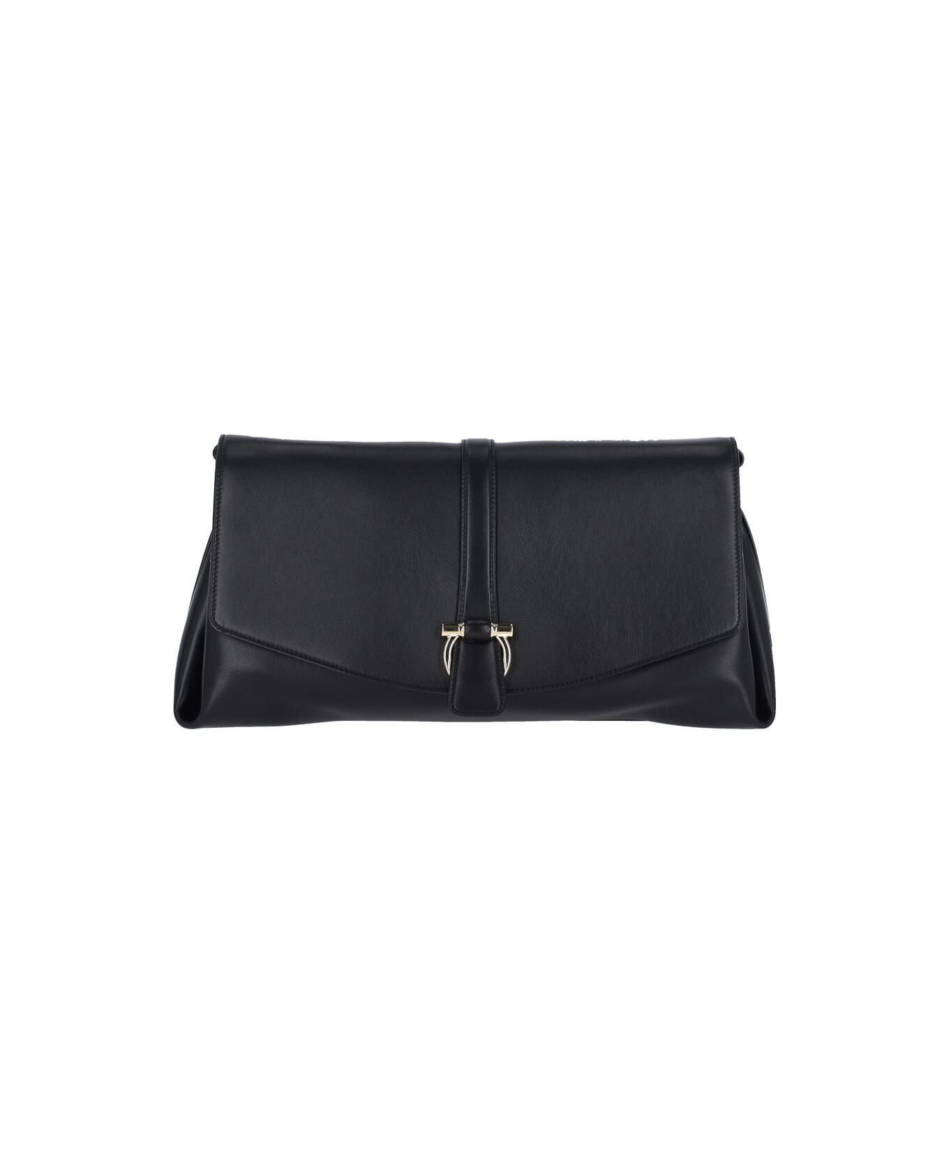 Ferragamo 
gancini
 Large Crossbody Bag - Black  
