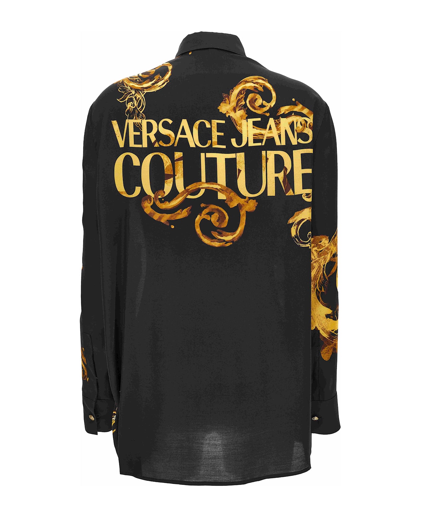 Versace Jeans Couture Black Casual Shirt - Black