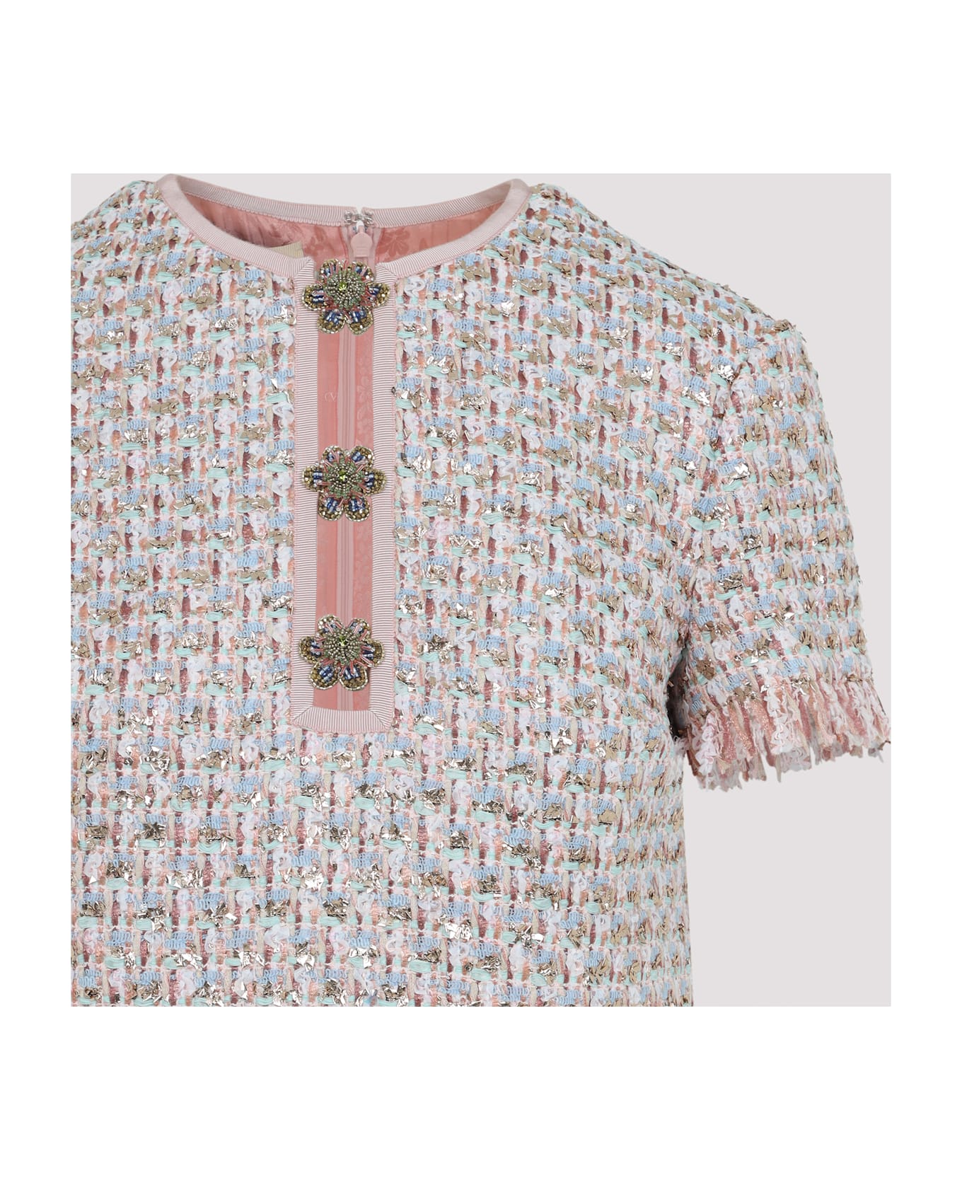 Valentino Embroidered Dress - MultiColour