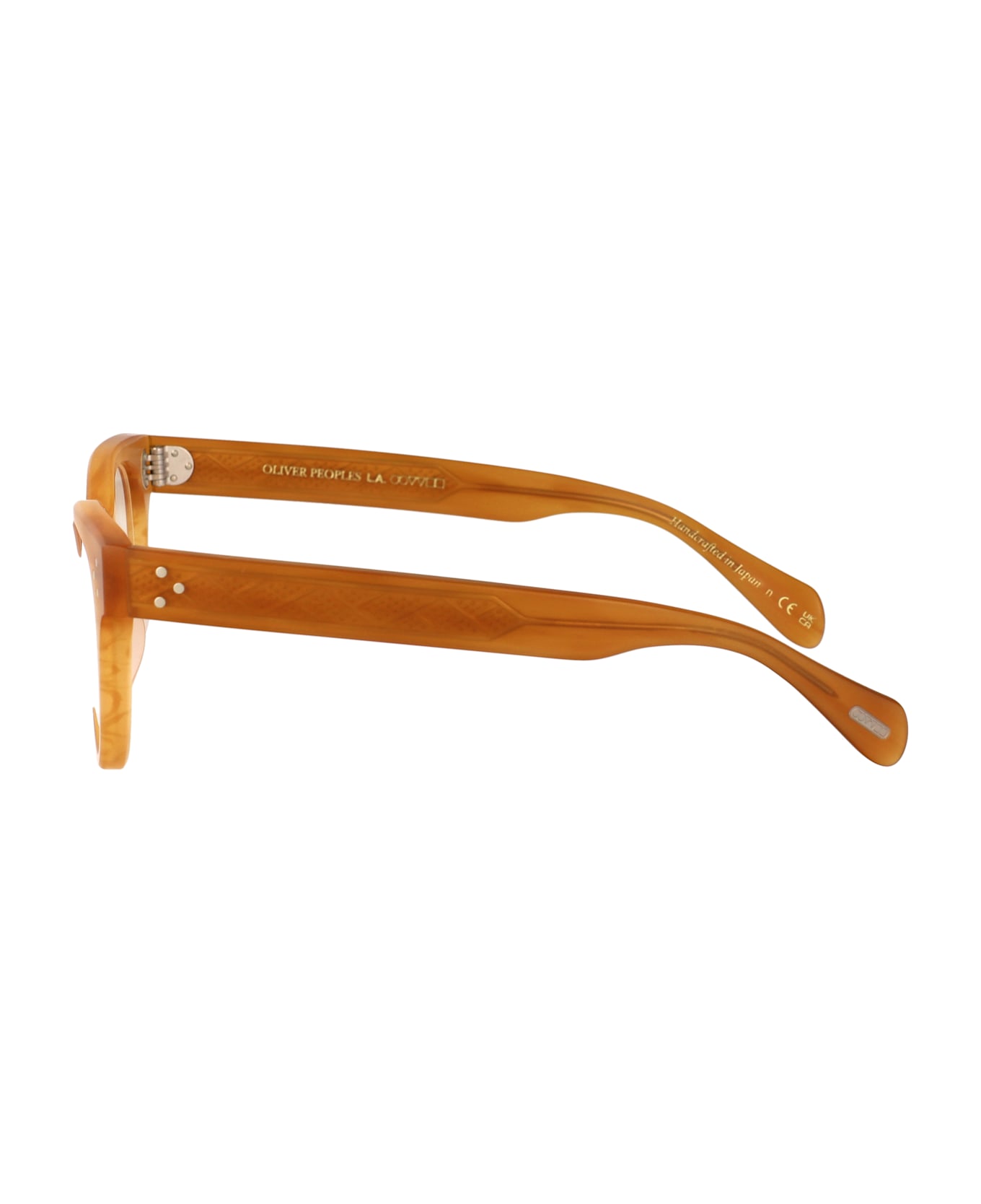Oliver Peoples Afton Glasses - 1779 Semi-Matte Goldwood