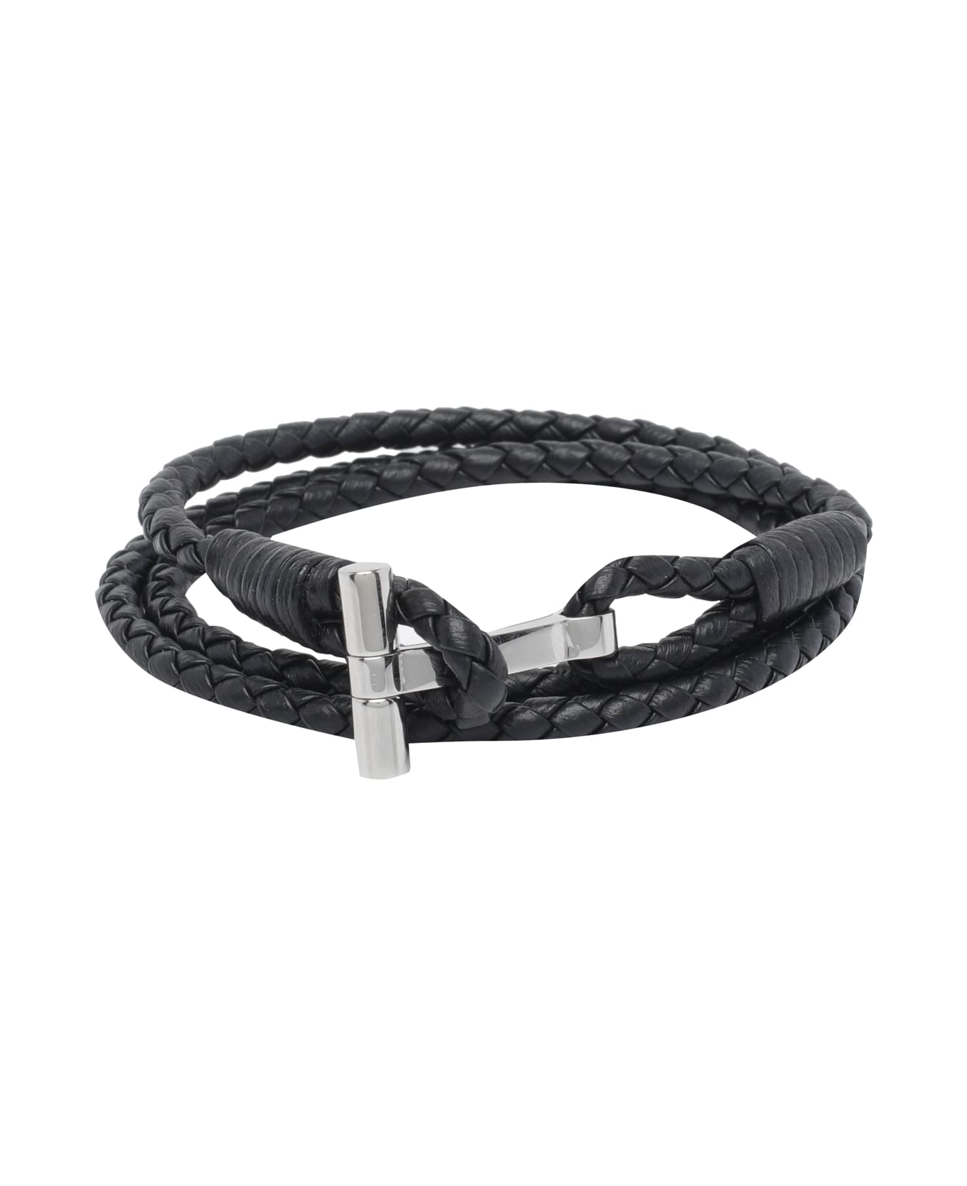Tom Ford T Wrap Bracelet - Black