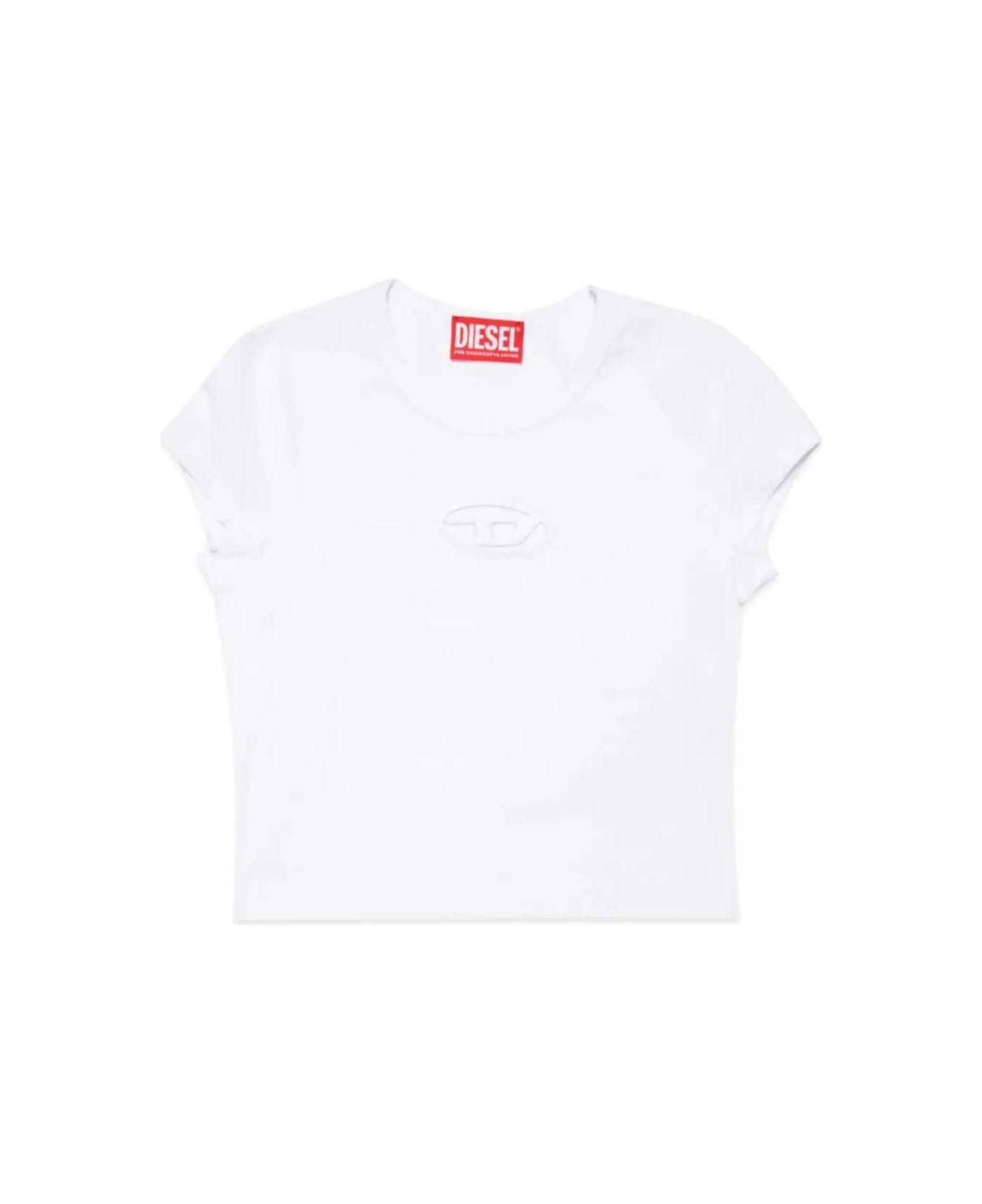 Diesel T-shirt Con Logo - White