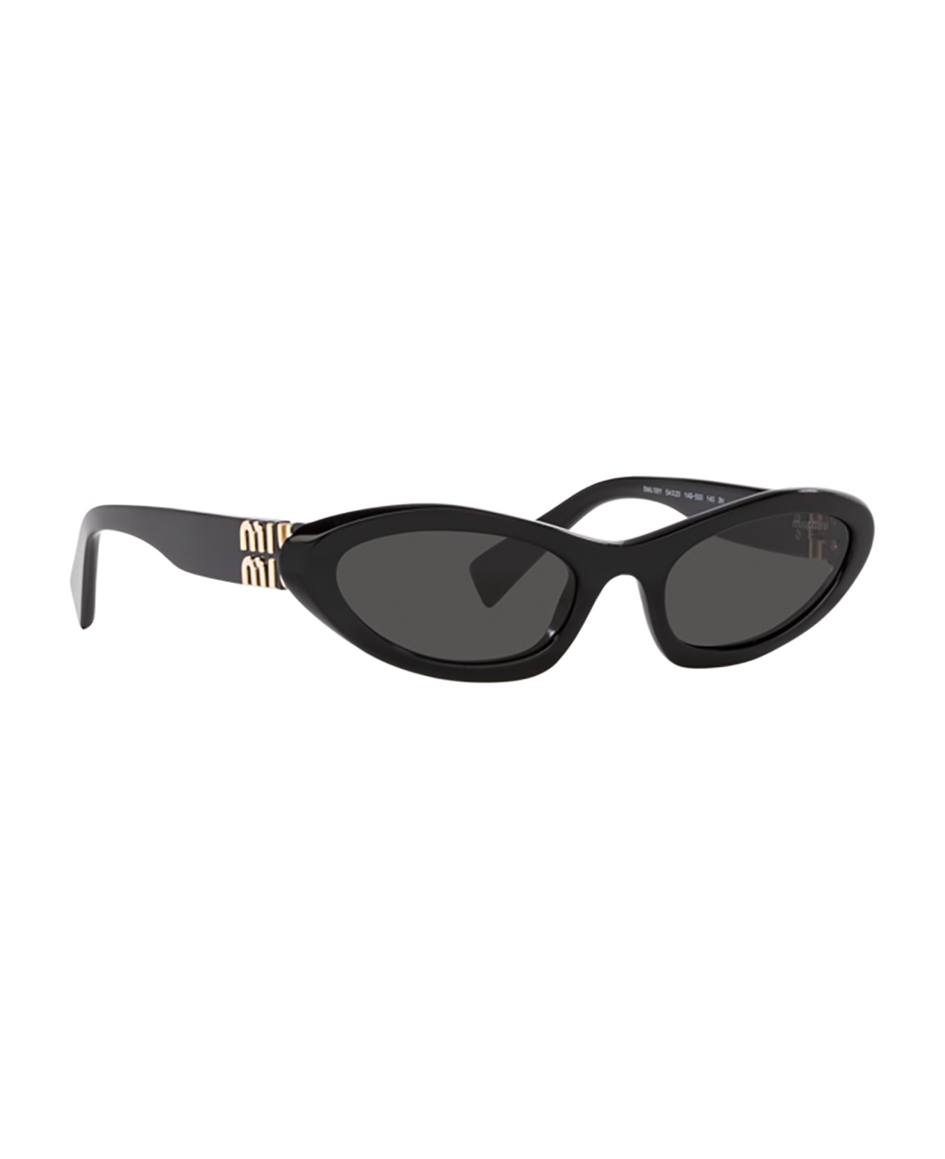 Miu Miu Eyewear Mu 09ys Black Sunglasses - Black