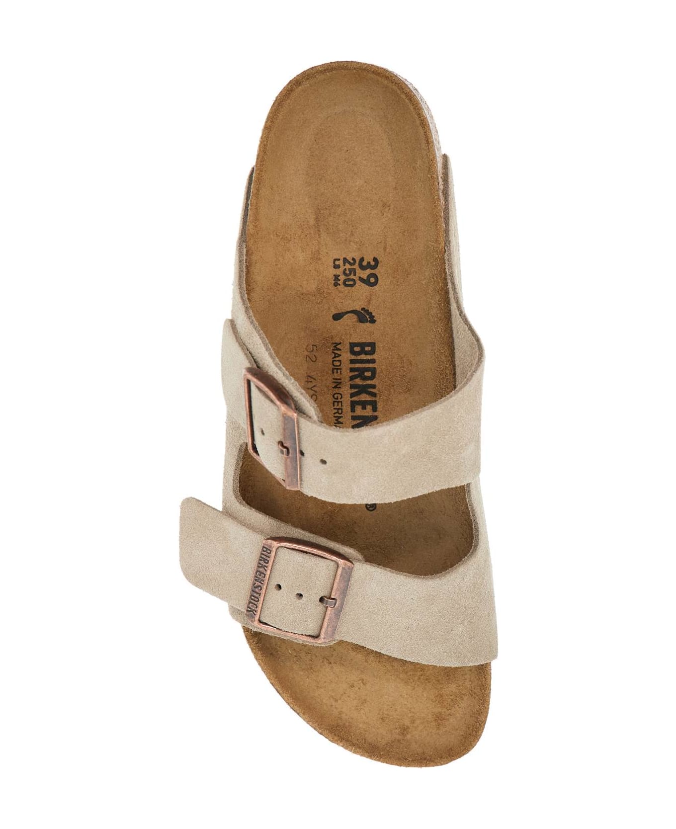 Birkenstock Arizona Slides Narrow Fit - Dove Grey