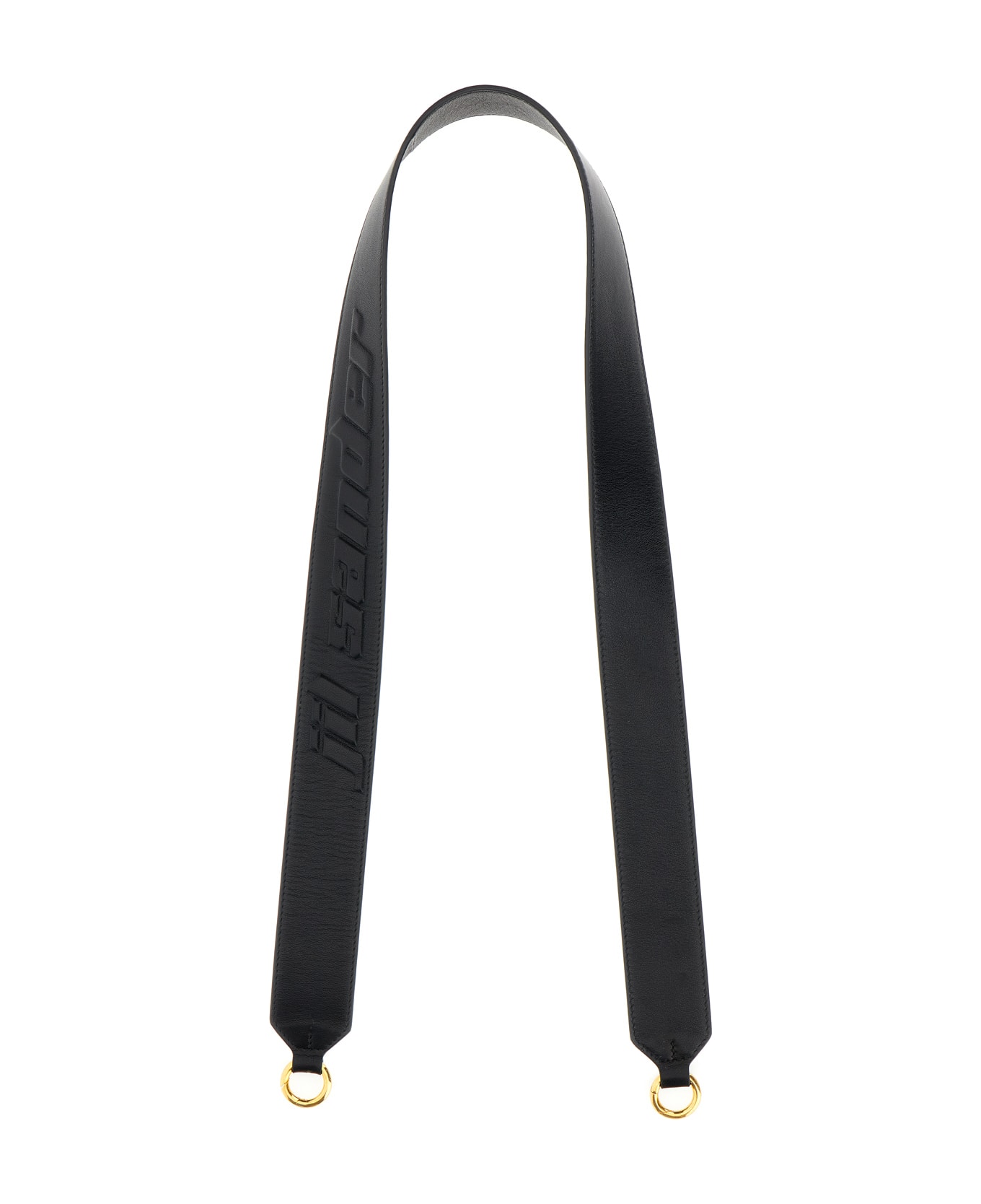 Jil Sander Black Leather Bag Shoulder Strap | italist