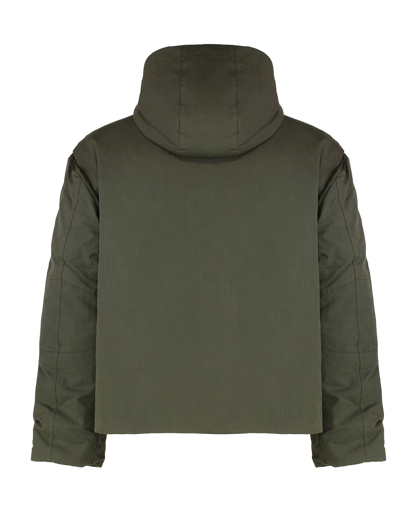K-Way Short Parka Guillermo With Hood - green