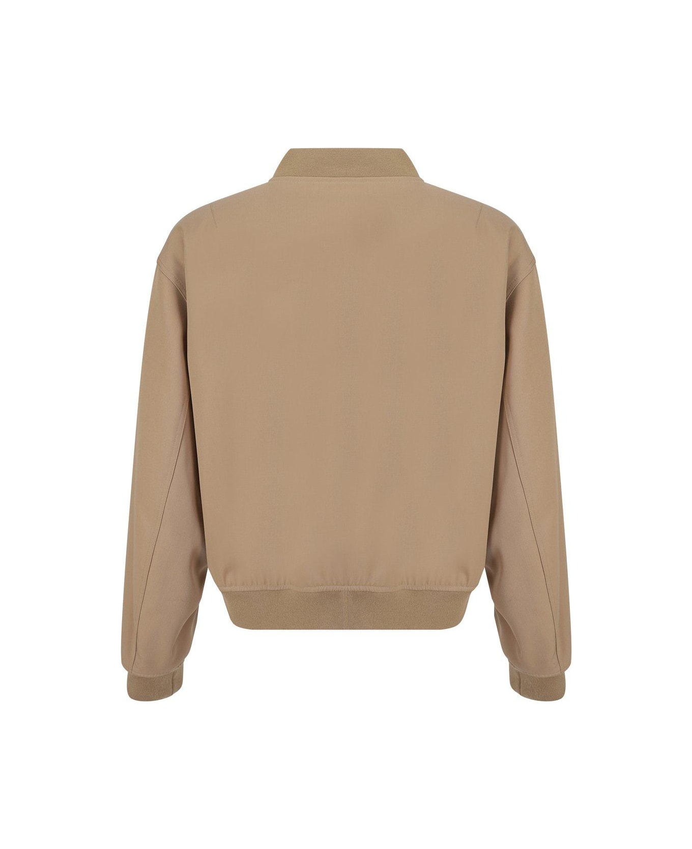 Jil Sander Padded Bomber Jacket - Cammello