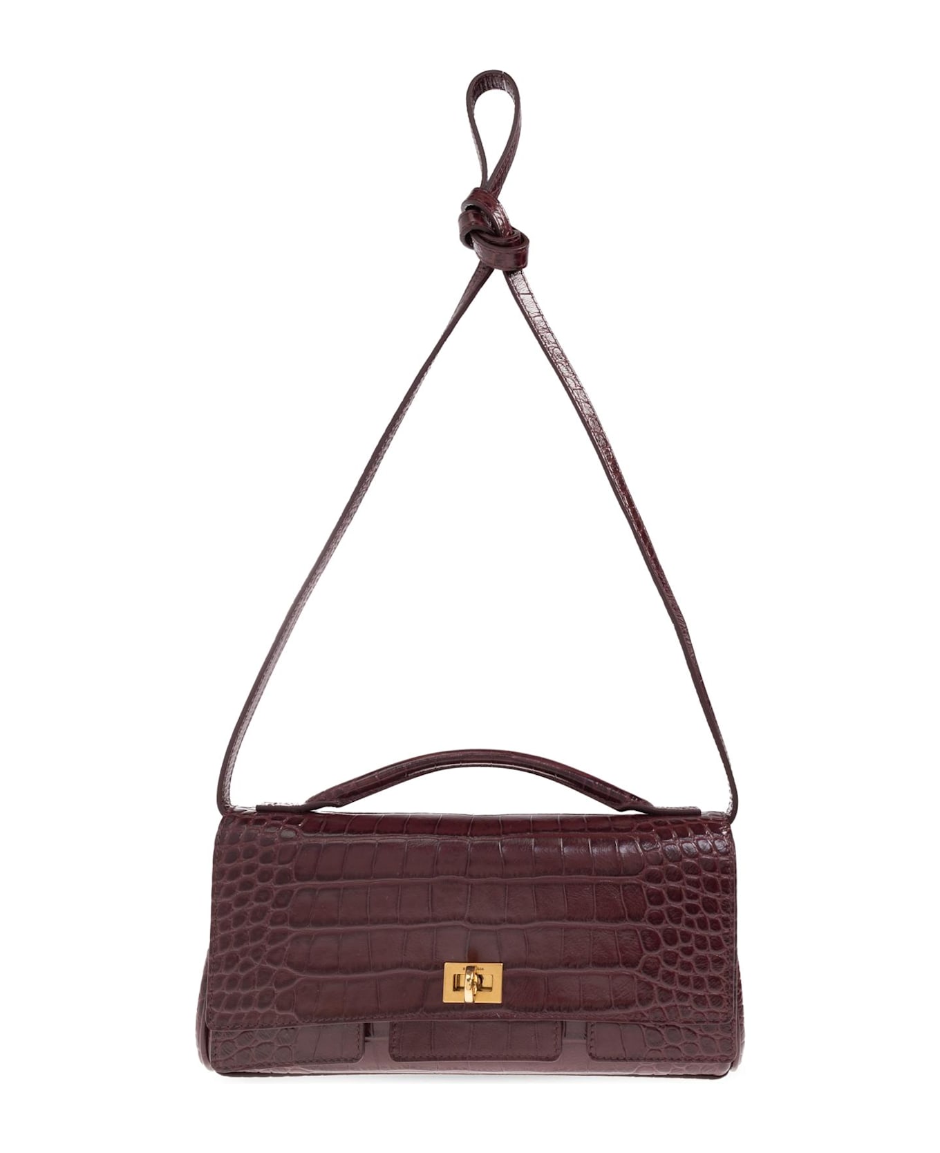 Balenciaga Handbag 'bel Air' - DARK BURGUNDY