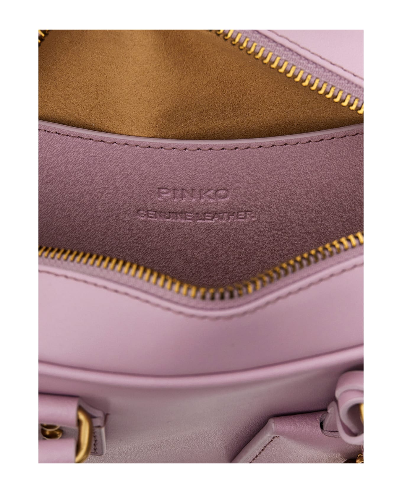 Pinko Bowling Bag Handbag - Purple