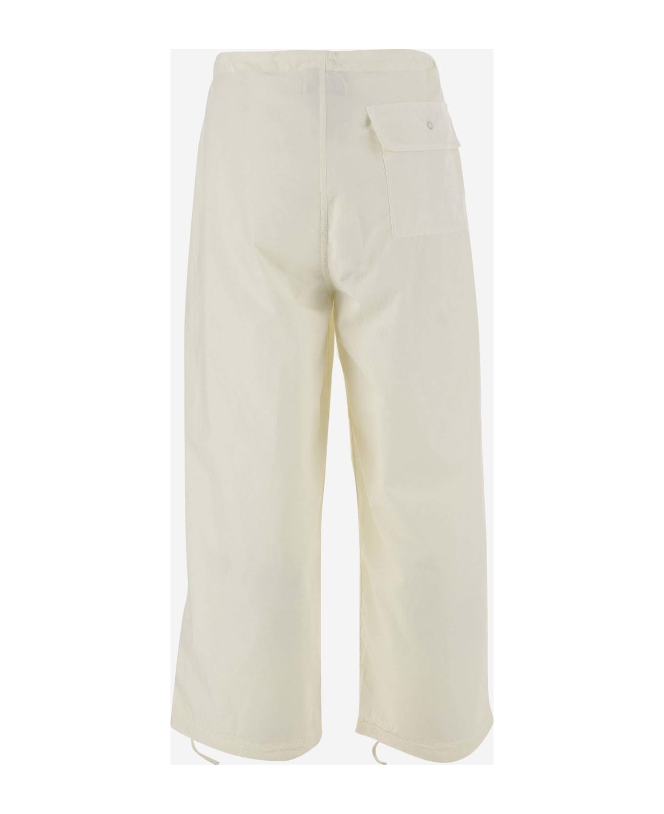 Autry Cotton Trousers - Crema ボトムス
