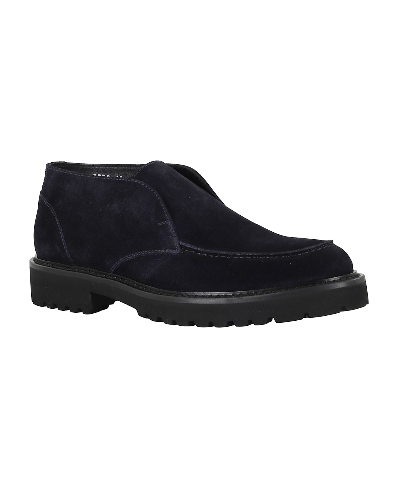 Doucal's Chukka Adler Elastico - Visone Blu Nero