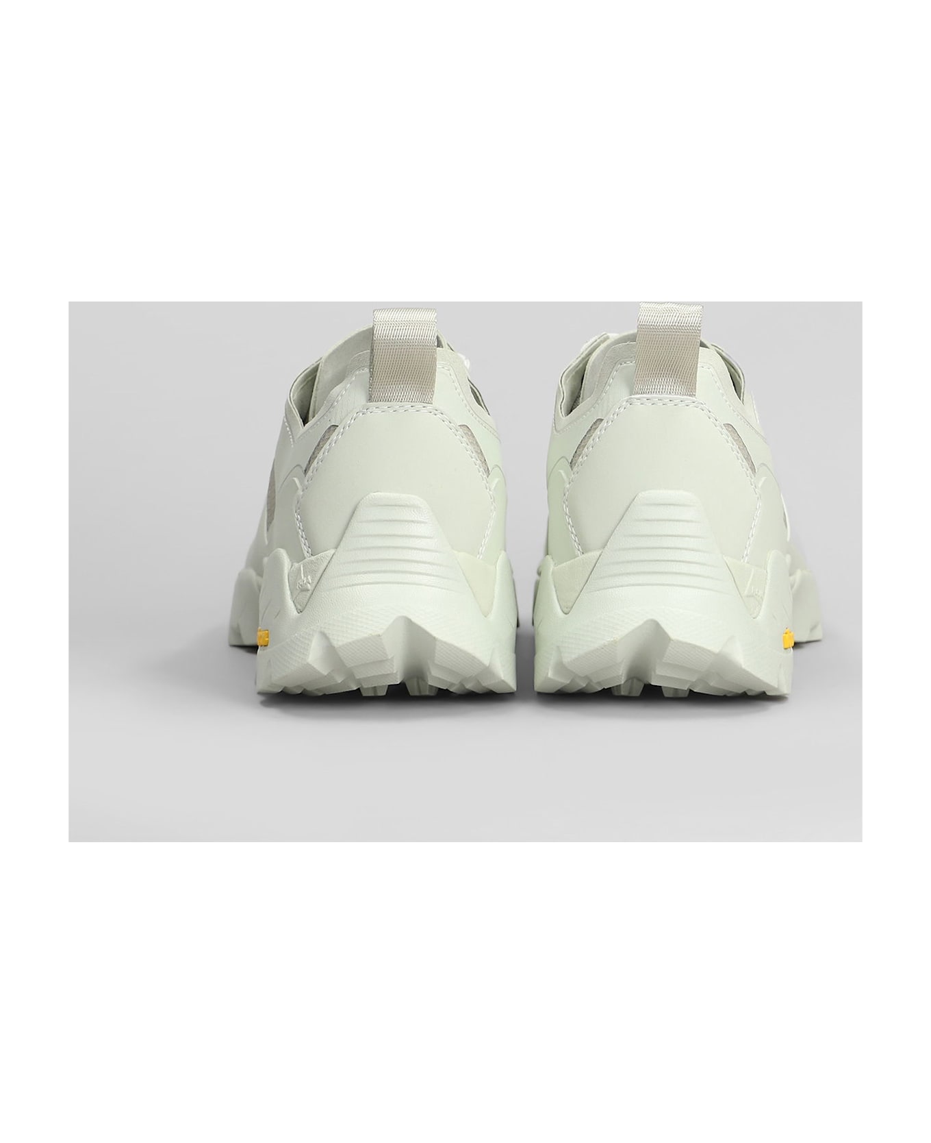 ROA Katharina Light Sneakers In White Fabric - white